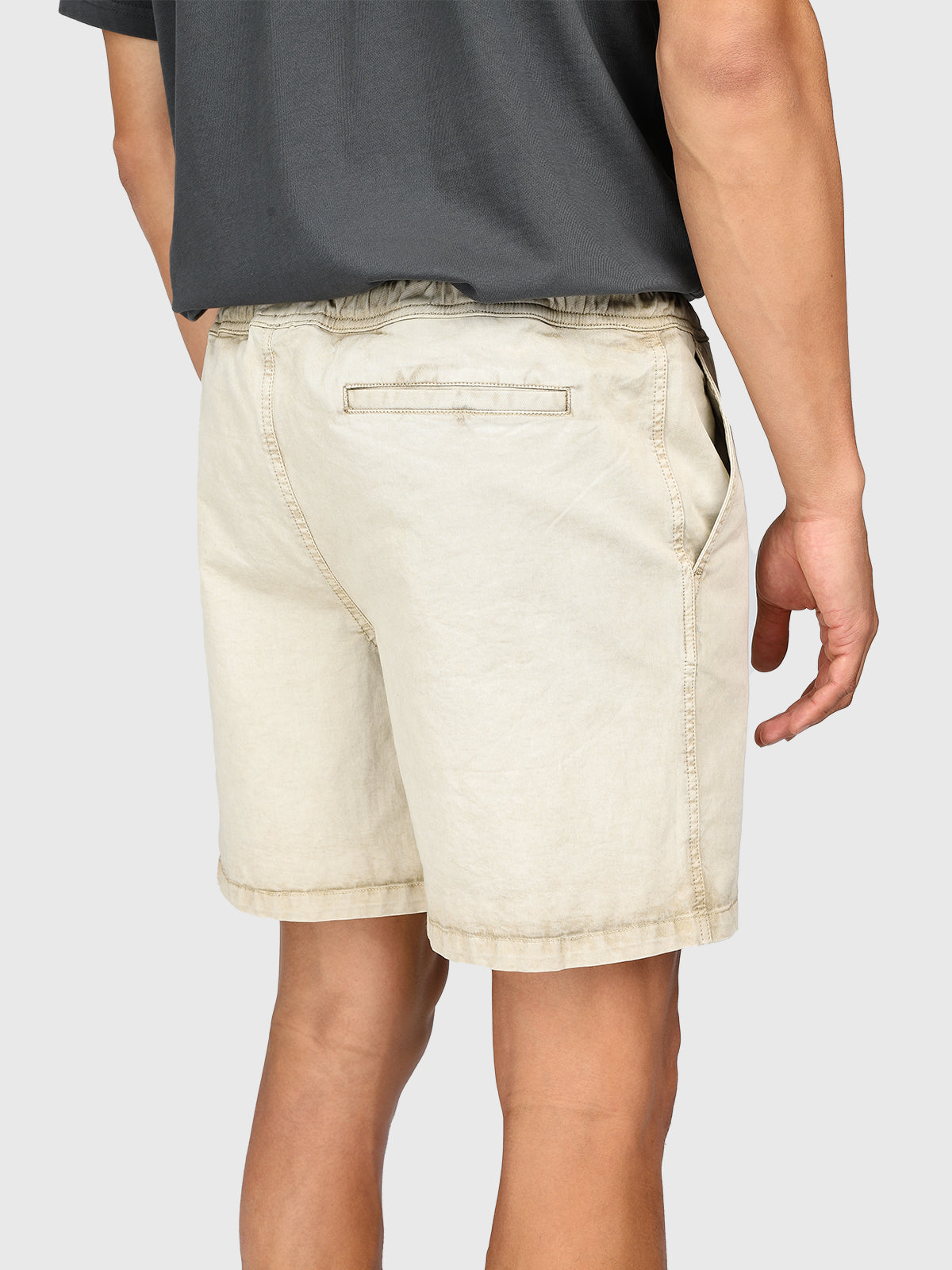 Alec Heren Walk Shorts | Feather Grey