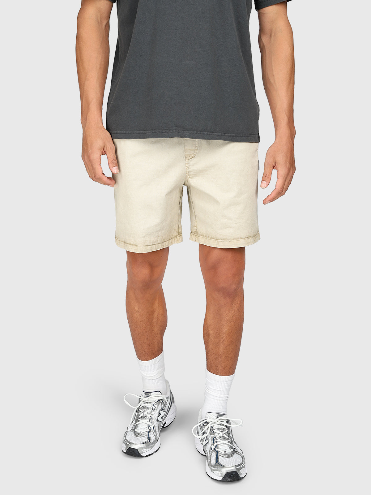 Alec Heren Walk Shorts | Feather Grey
