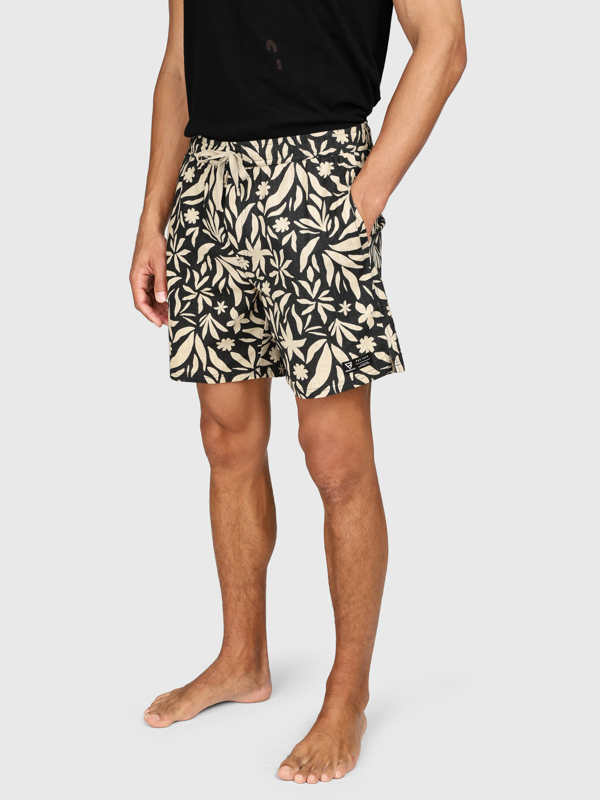 Aiden Heren Walk Shorts | Feather Grey