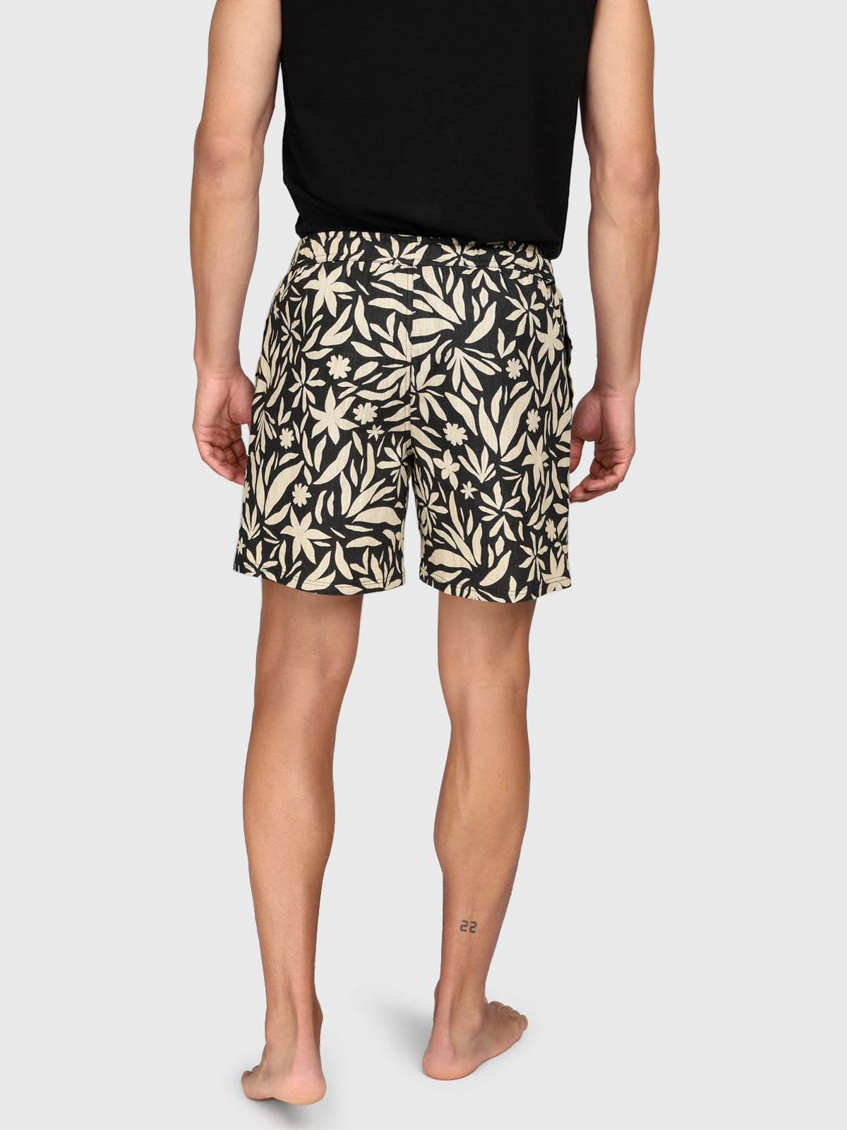 Aiden Heren Walk Shorts | Feather Grey