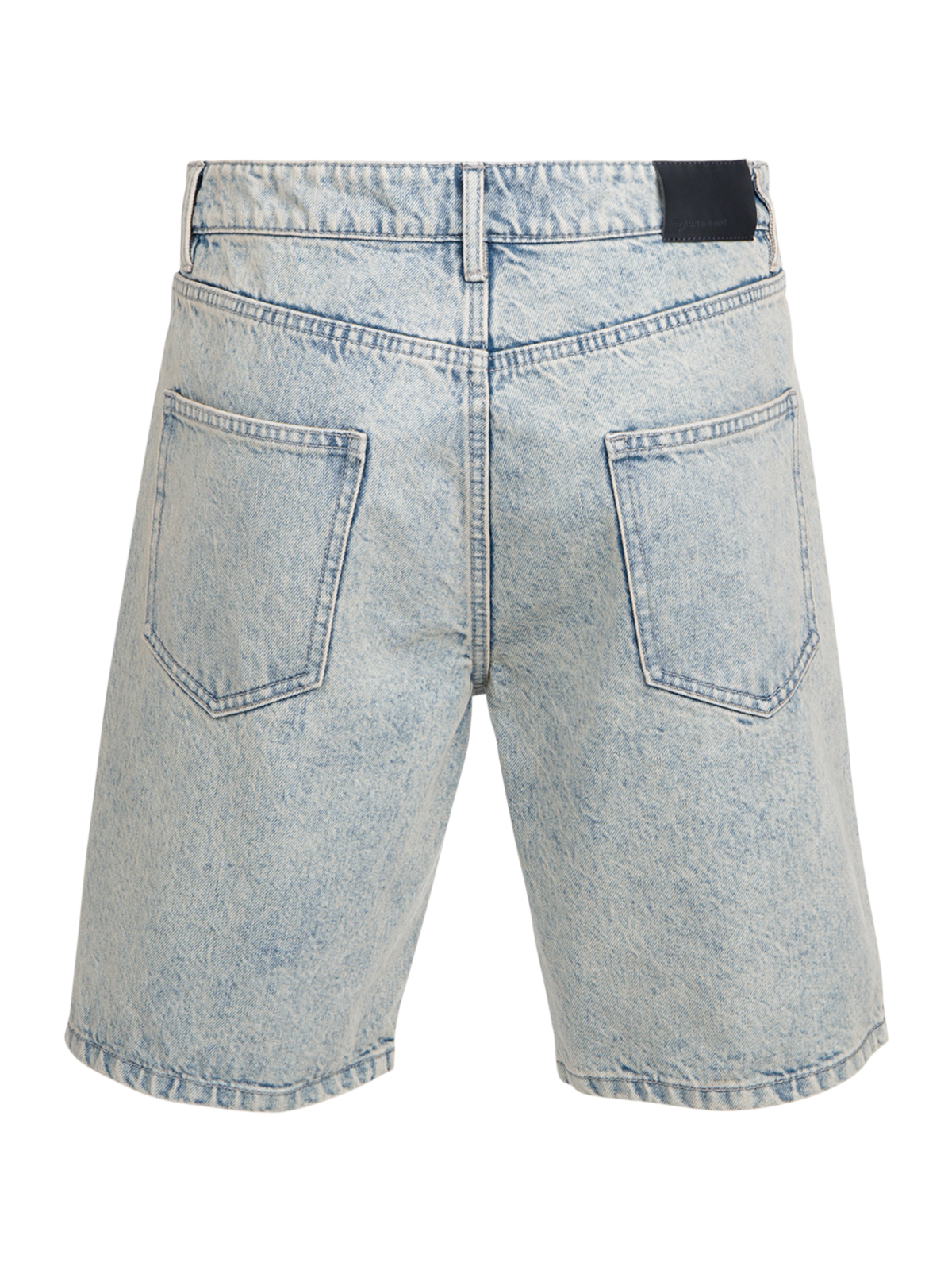Relaxtime Heren Denim Shorts | Beige Blue Denim