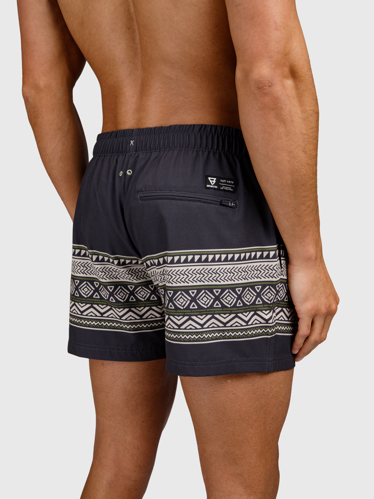Arvide Men Swim Shorts | Pirate Black