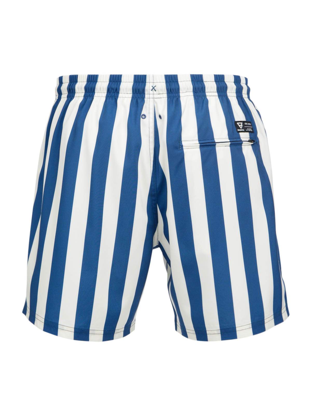 Cester-Big Stripe Herren Swim Shorts | True Navy