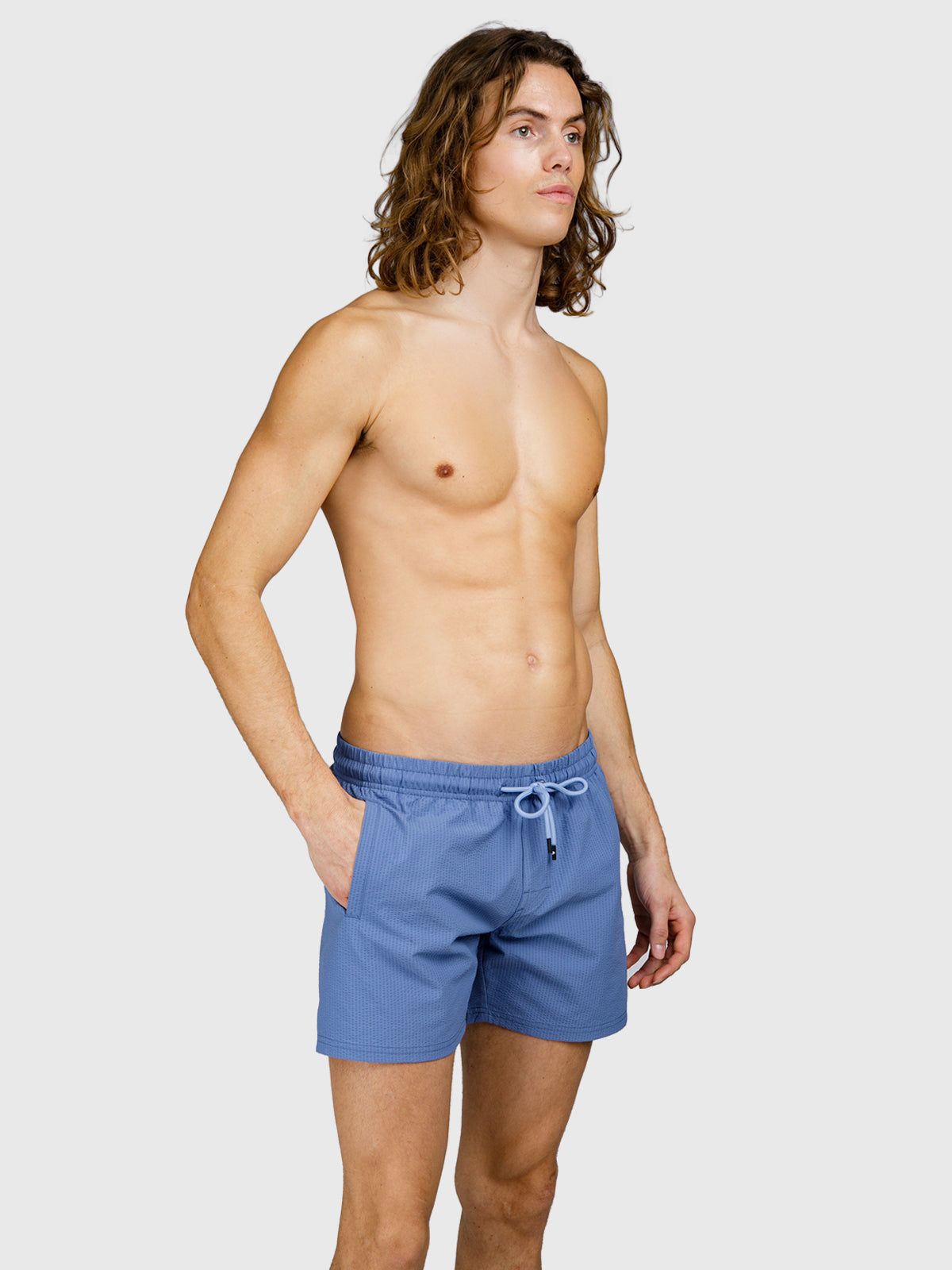 Boaz Men Swim Shorts | Grayblue