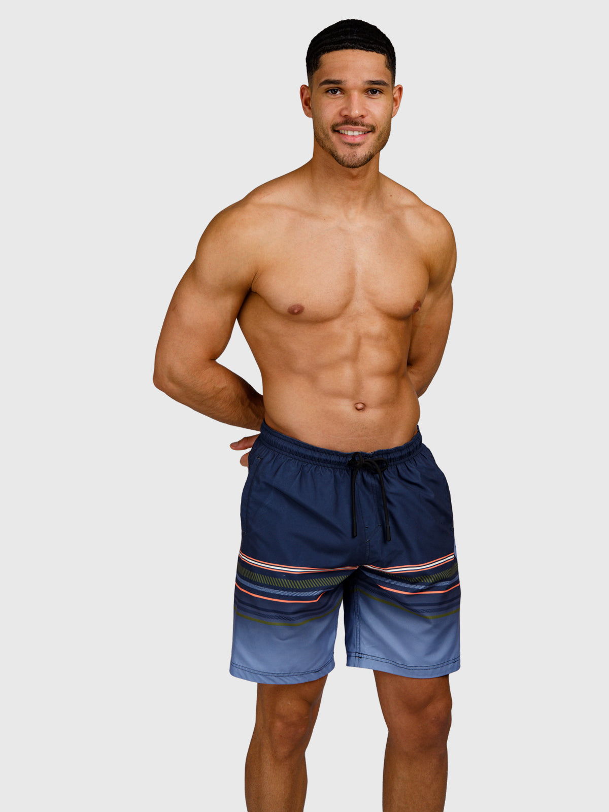 Cester-Long Men Swim Shorts | Indigo Blue