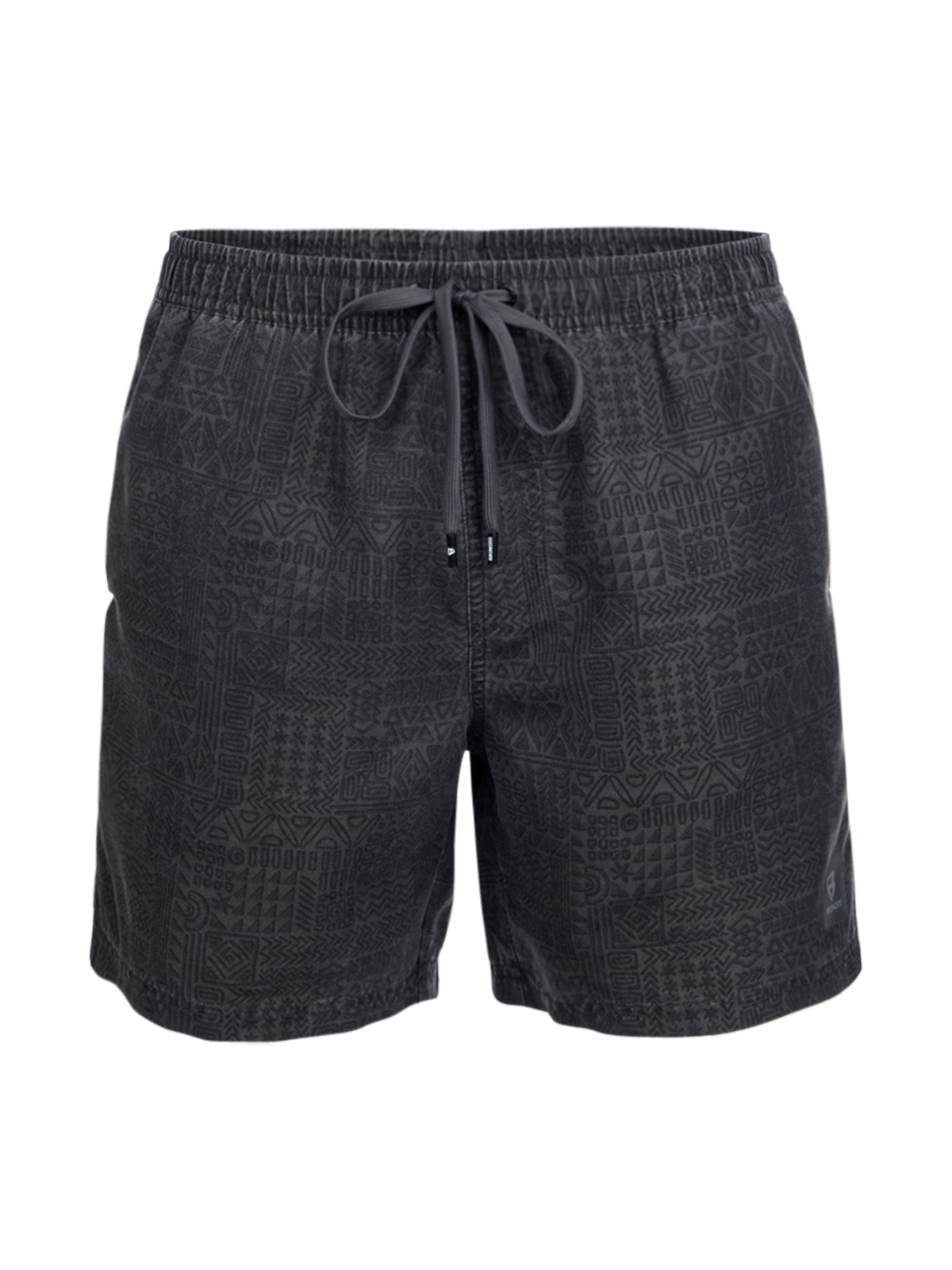 Helios-Print Men Swim Shorts | Black