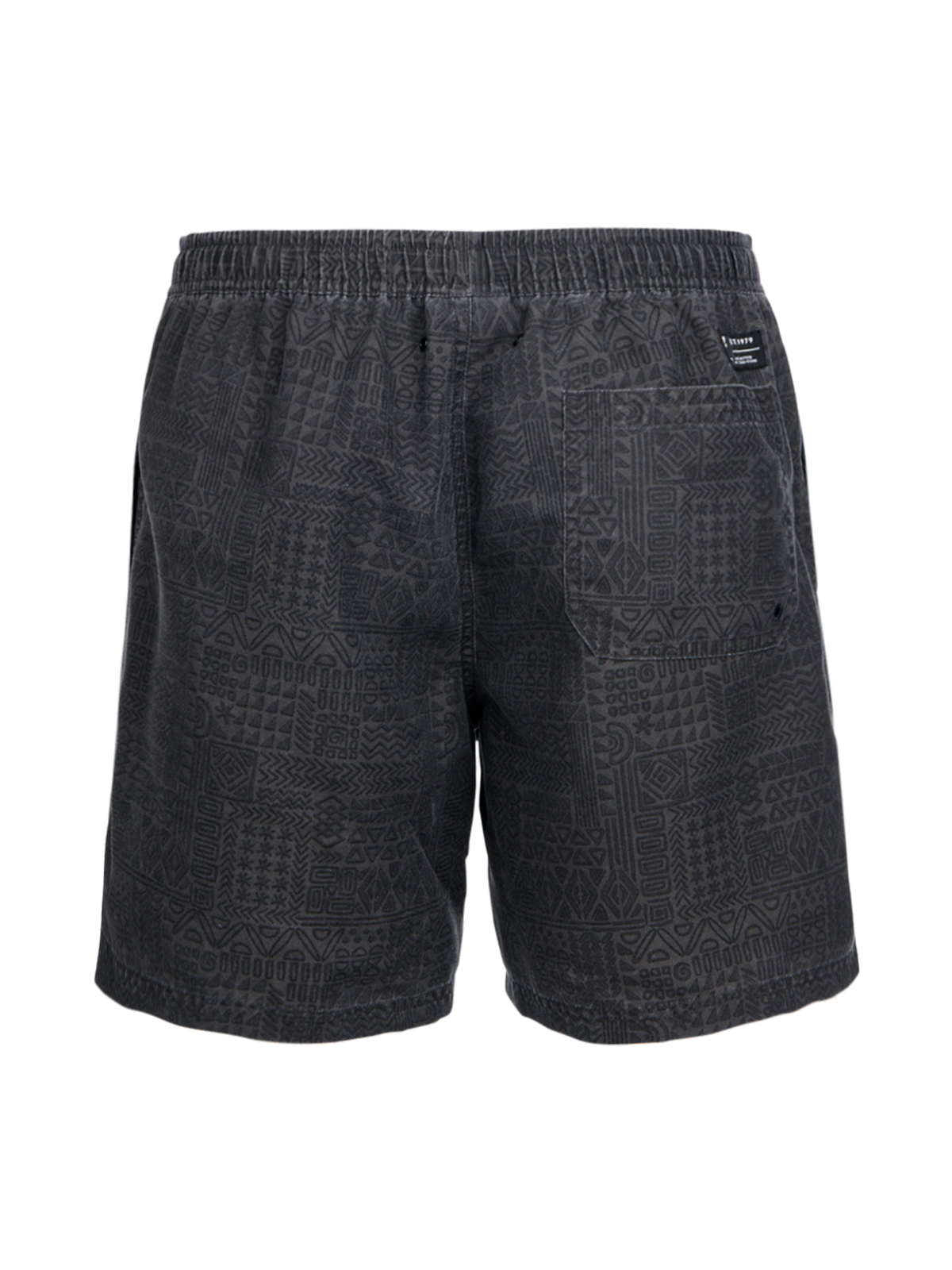 Helios-Print Men Swim Shorts | Black