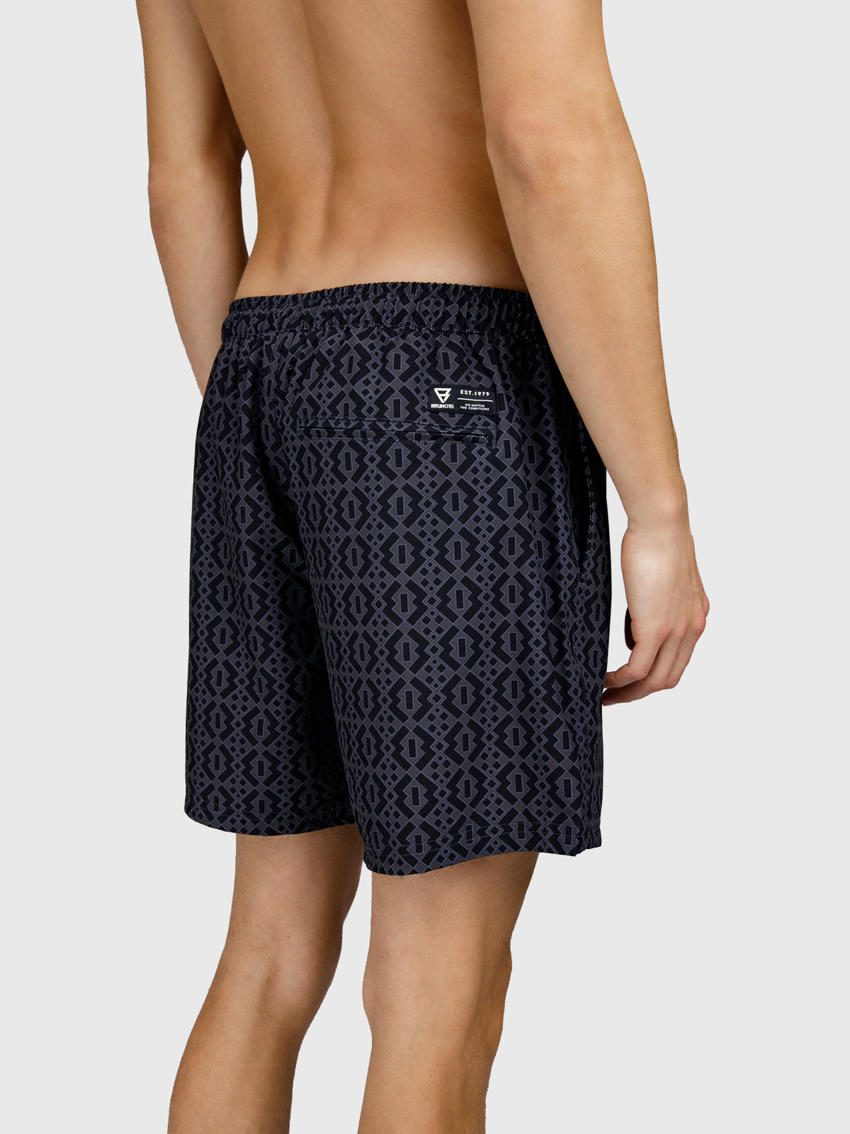 High-95 Men Swim Shorts | Pirate Black