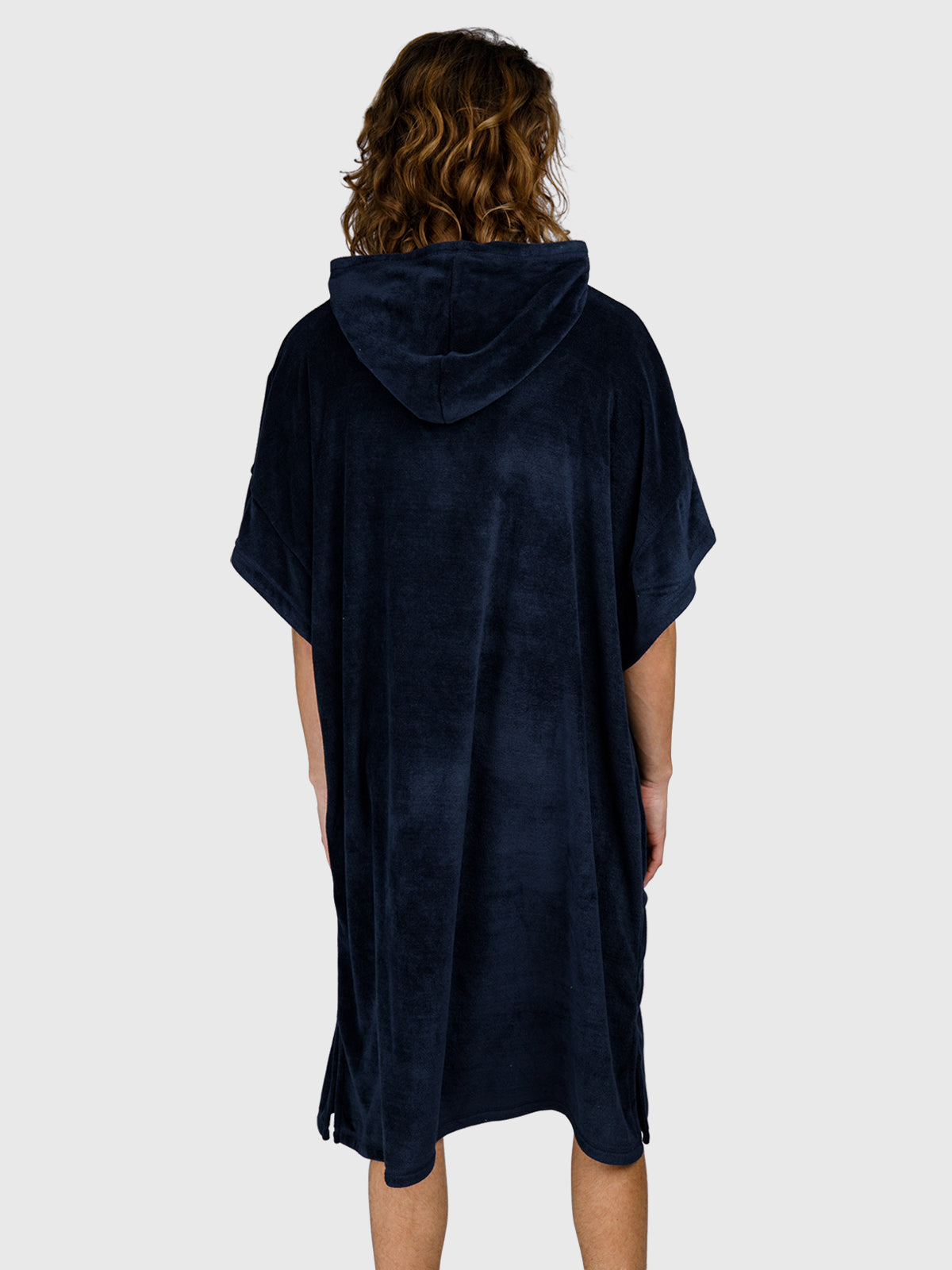 Ponchetto Men Poncho | Indigo Blue