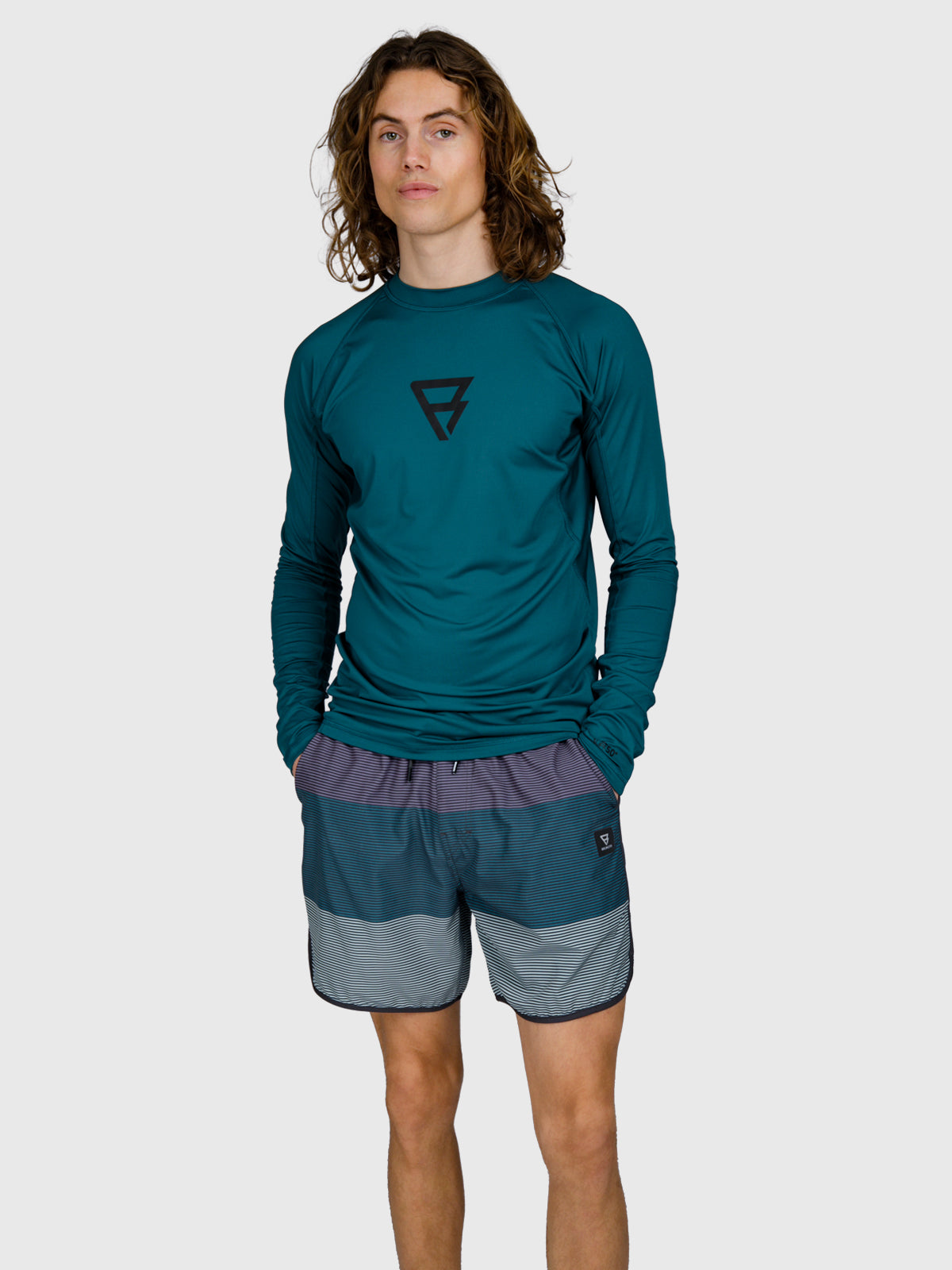 Brushield Heren Rashguard | Mediterranea