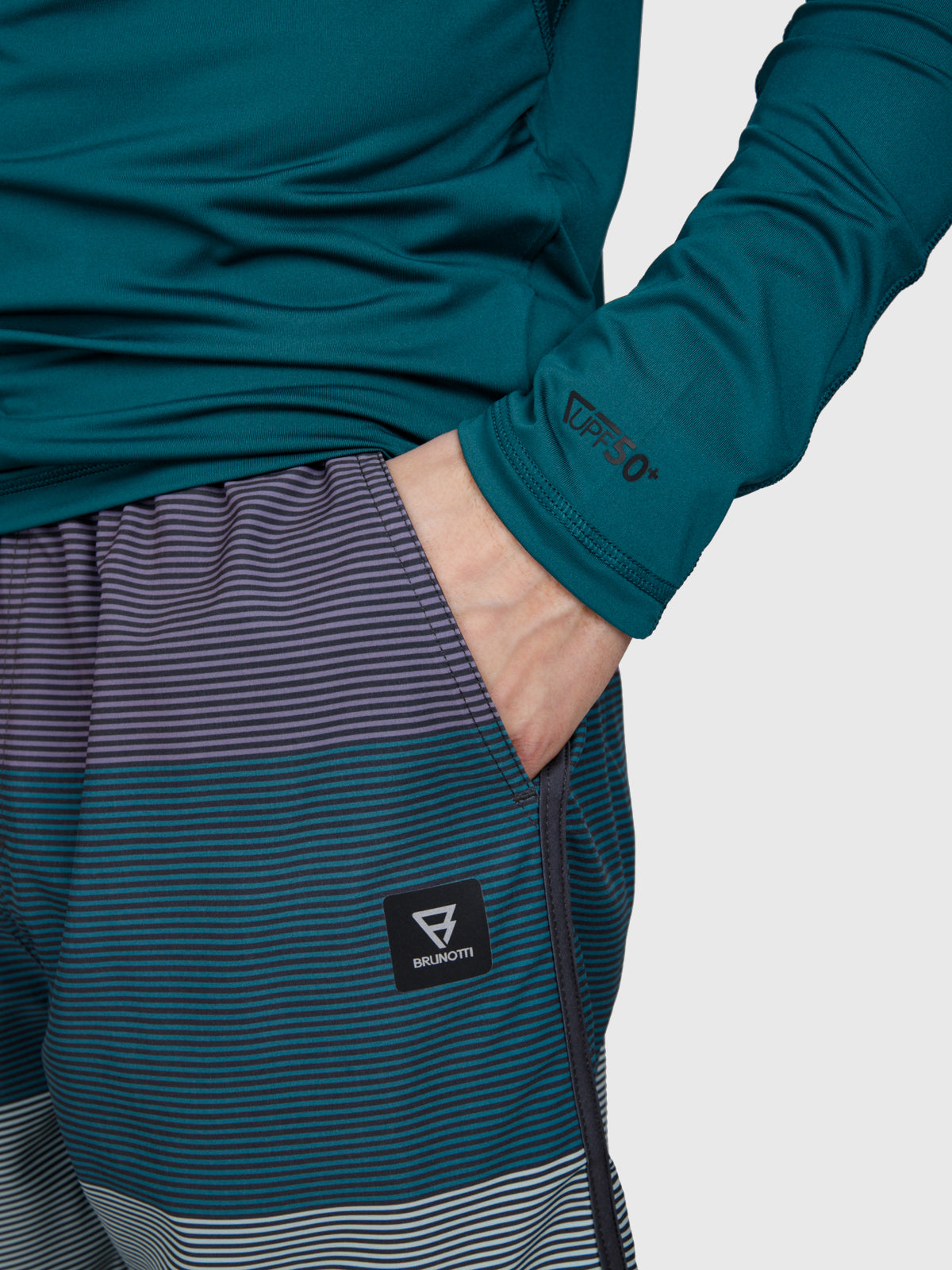 Brushield Men Rashguard | Mediterranea