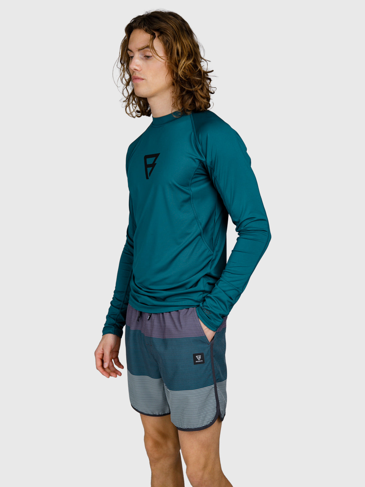 Brushield Men Rashguard | Mediterranea