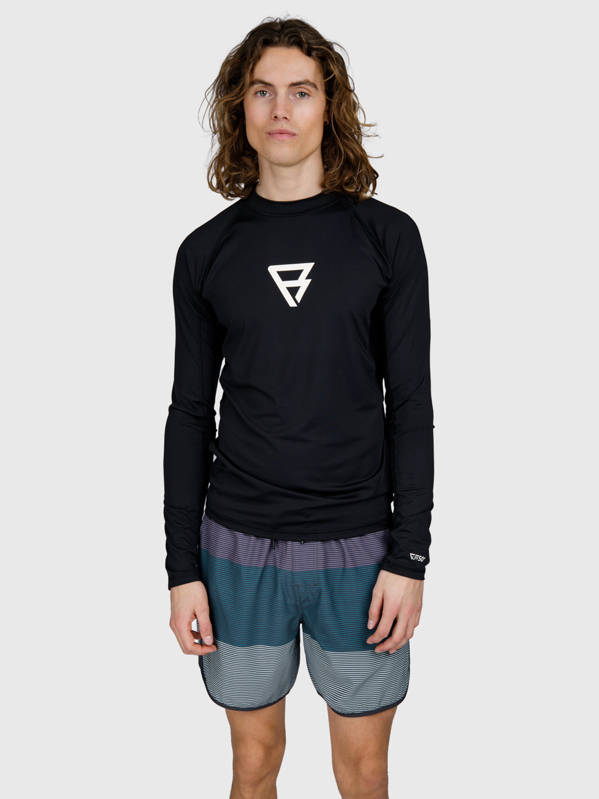 Brushield Heren Rashguard | Indigo Blue