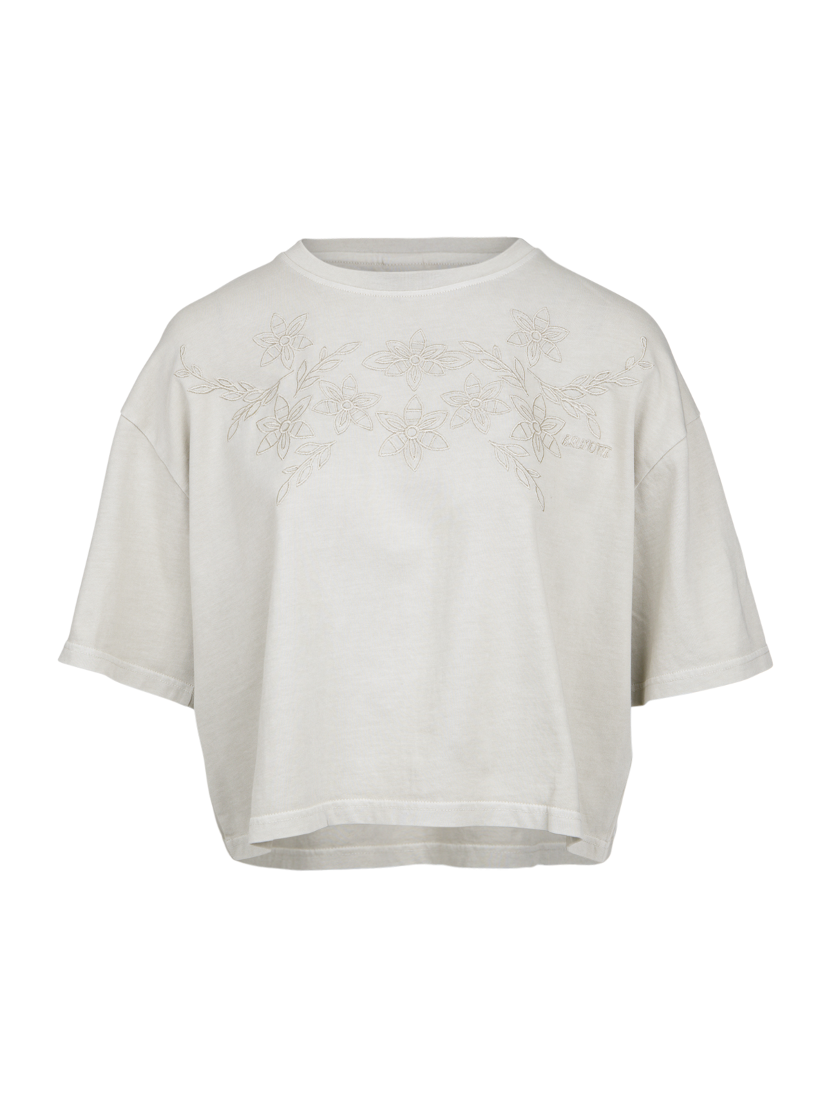 Dilola Dames T-shirt | Feather Grey