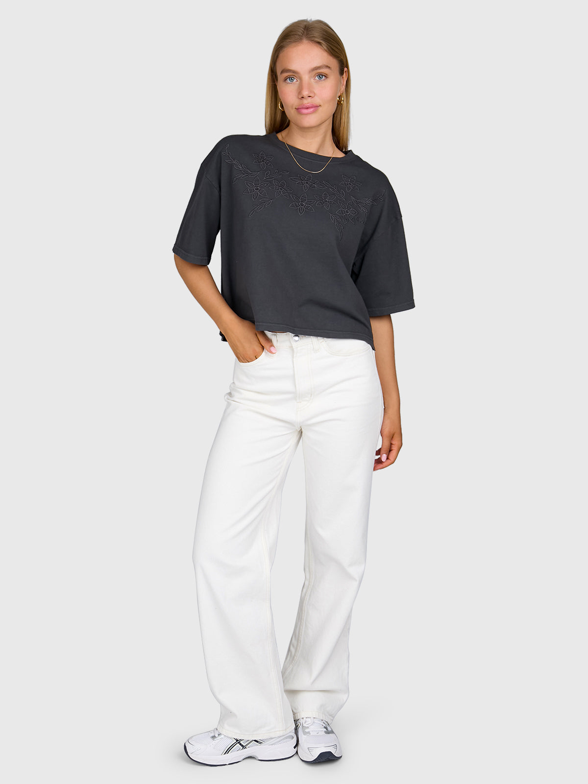 Dilola Damen T-shirt | Pirate Black