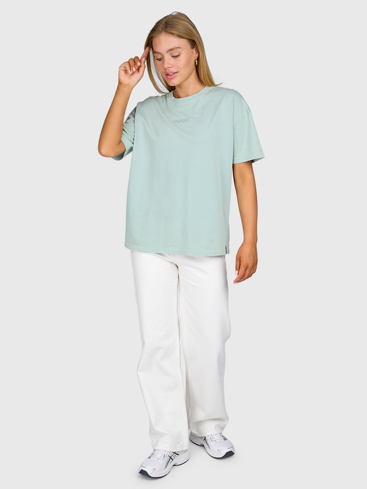 Esseries Dames T-shirt | Aqua Grey