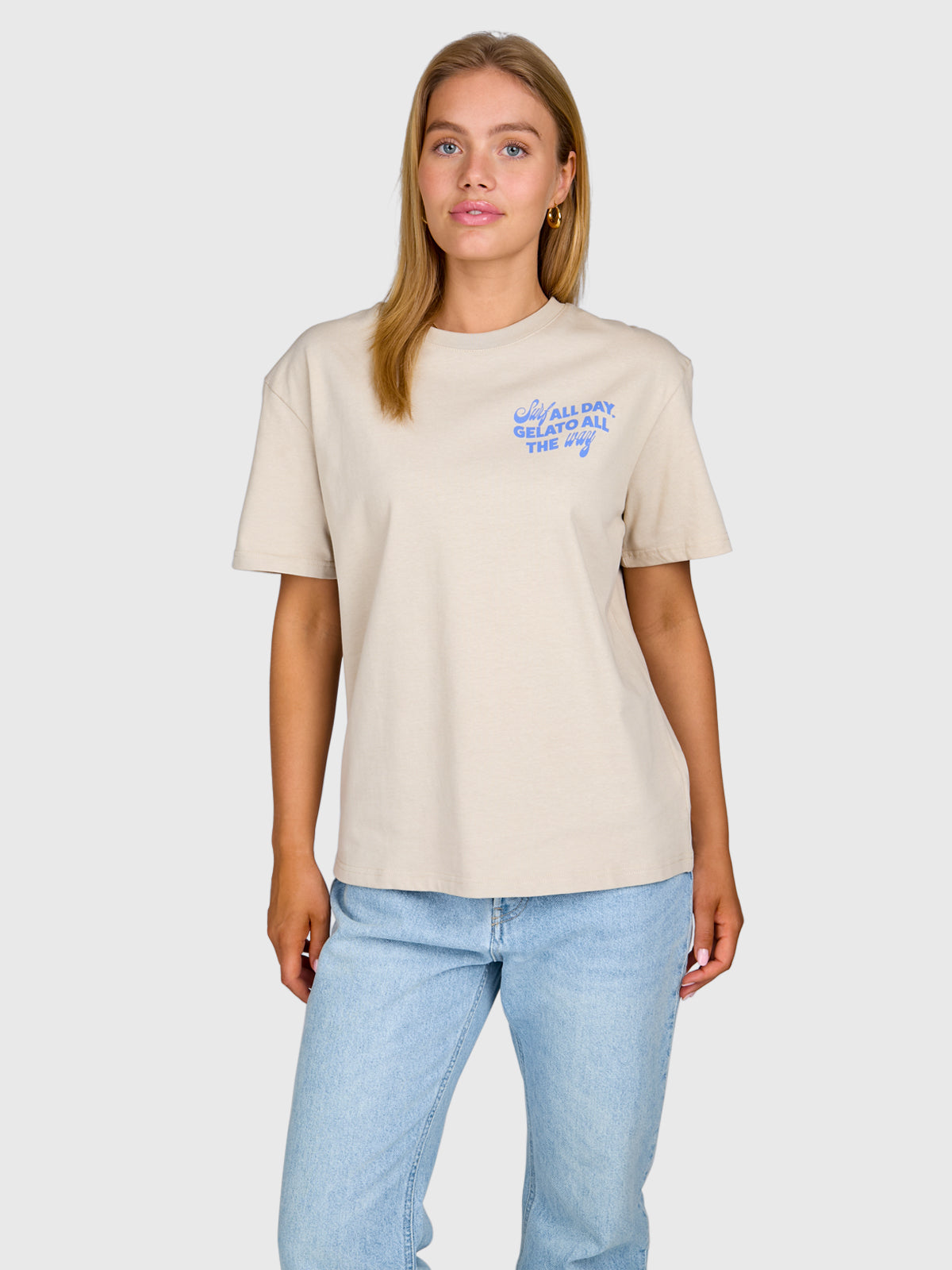 Ittalo Women T-shirt | Feather Grey