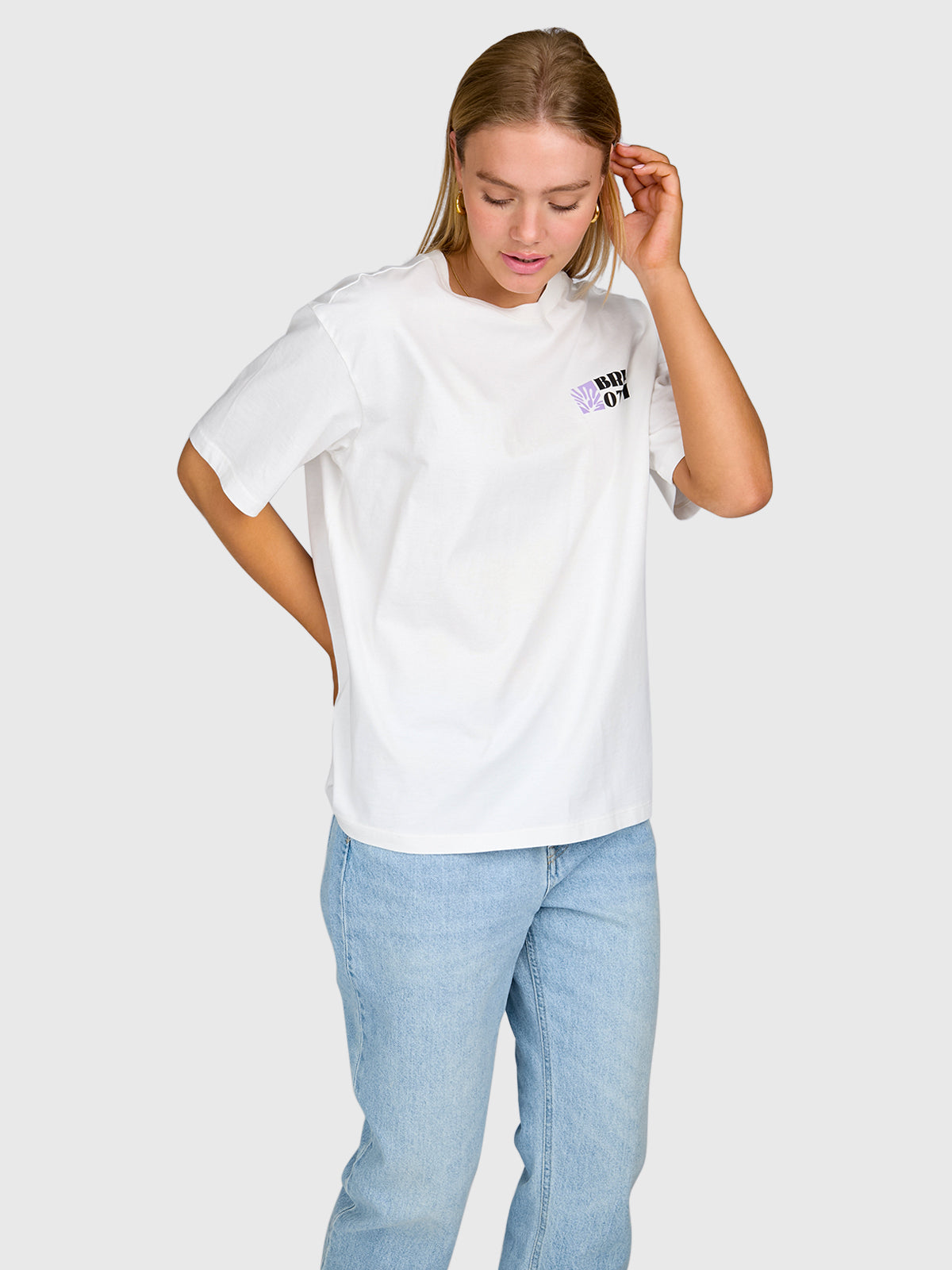 Zelday Damen T-shirt | Snow