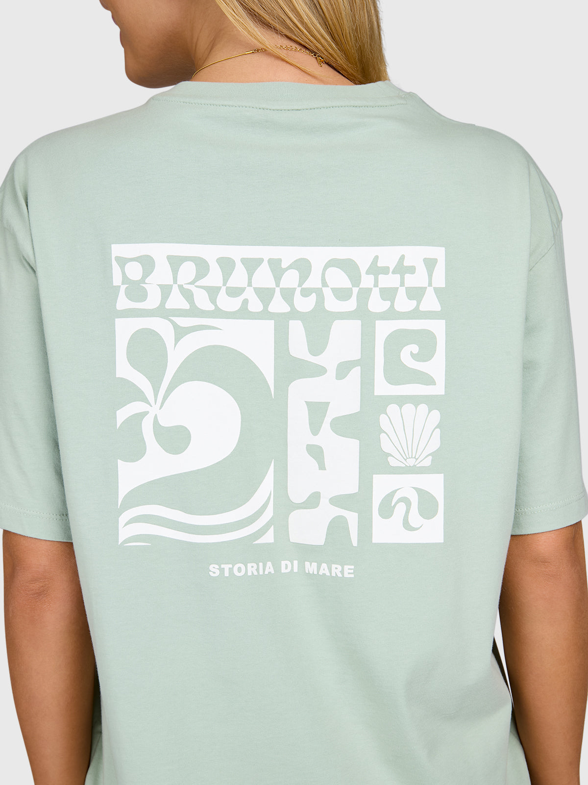 Zennanda Women T-shirt | Aqua Grey