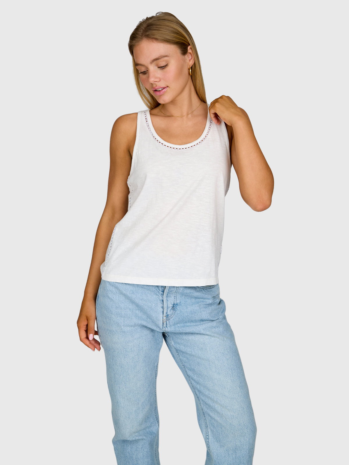 Diljara Damen Top | Snow