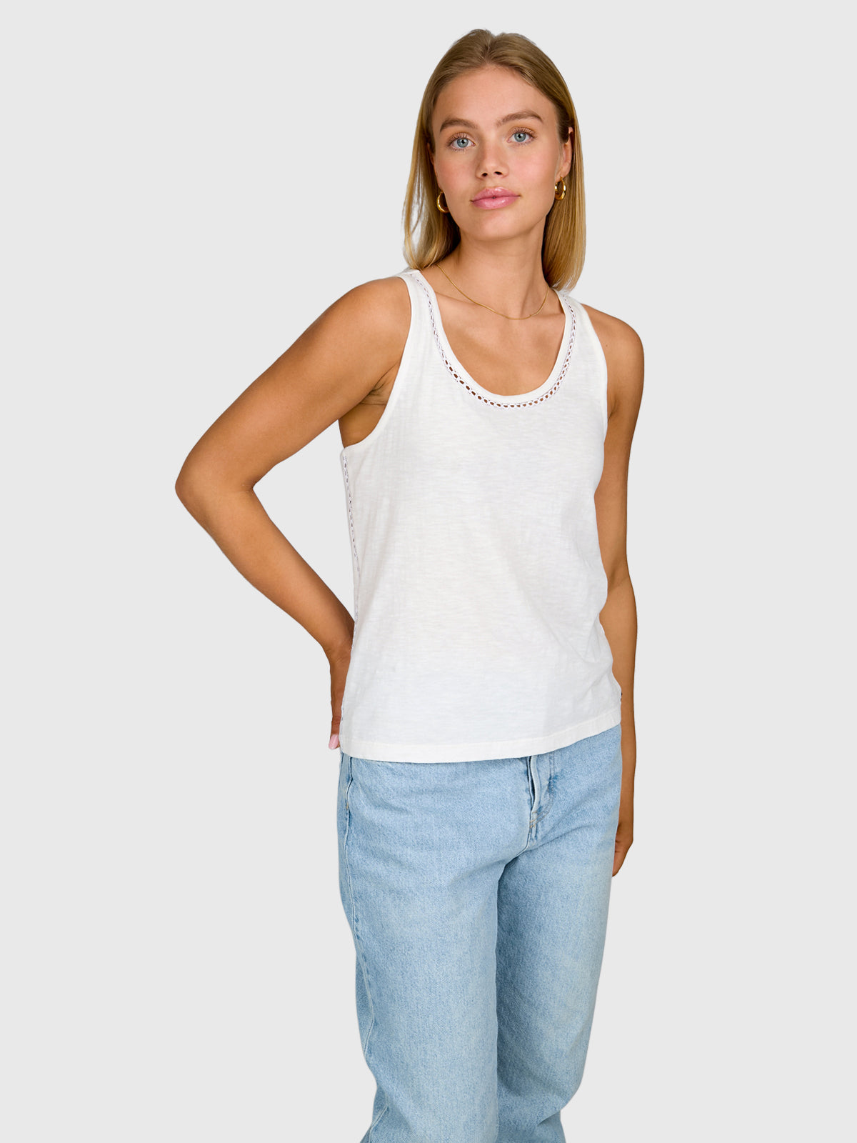 Diljara Damen Top | Snow