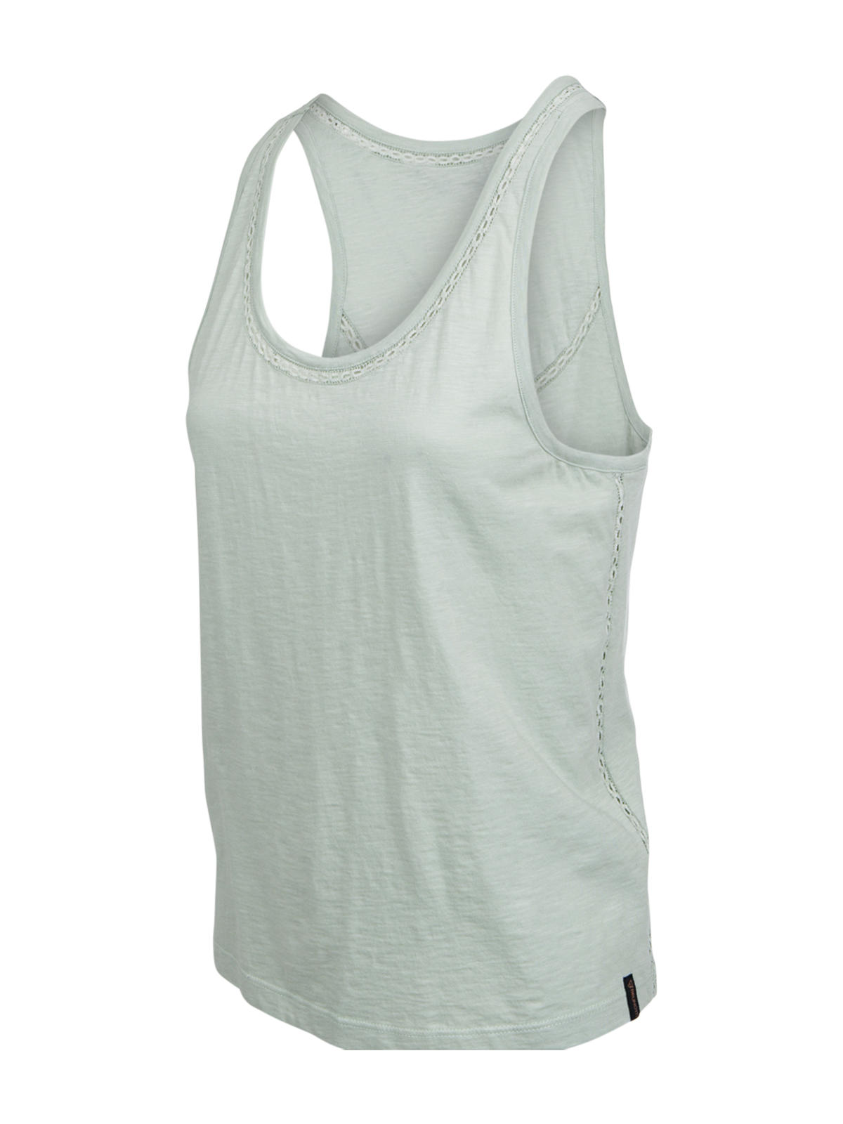 Diljara Damen Top | Aqua Grey