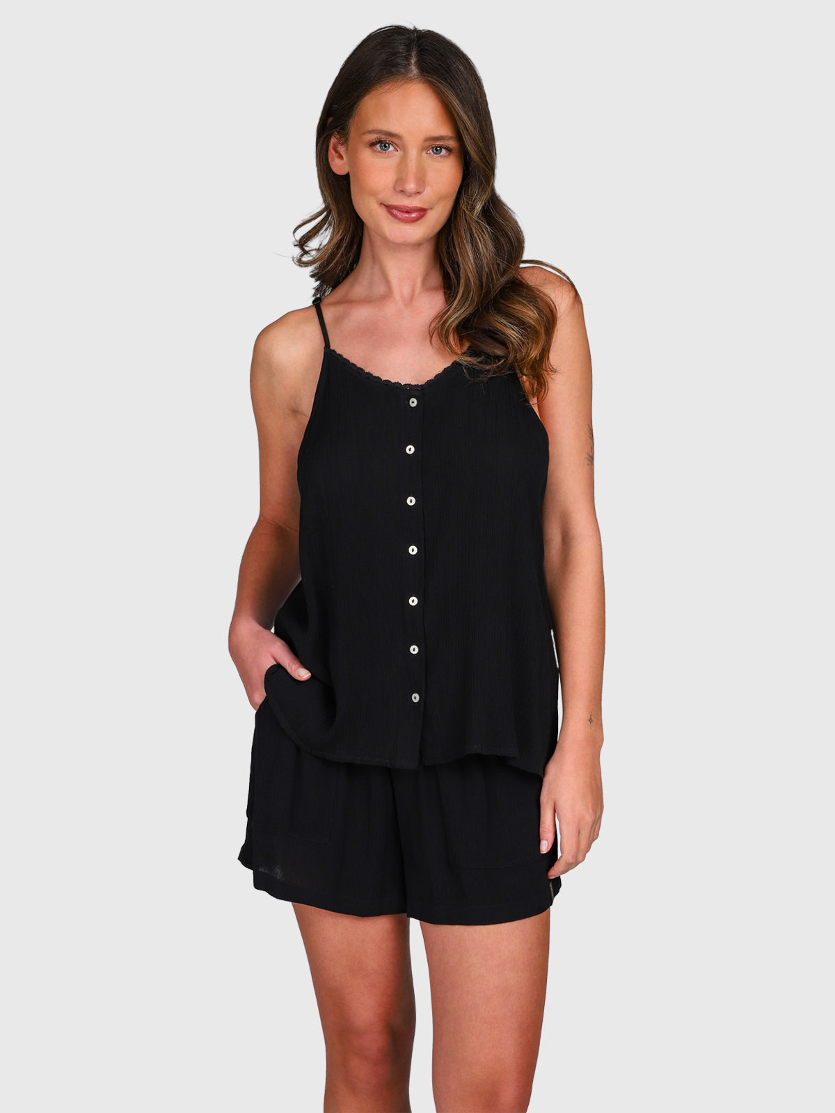 Tanyeal Women Top | Black