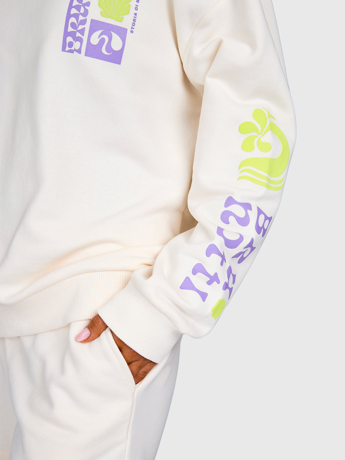 Yanouka Dames Sweater | Creme
