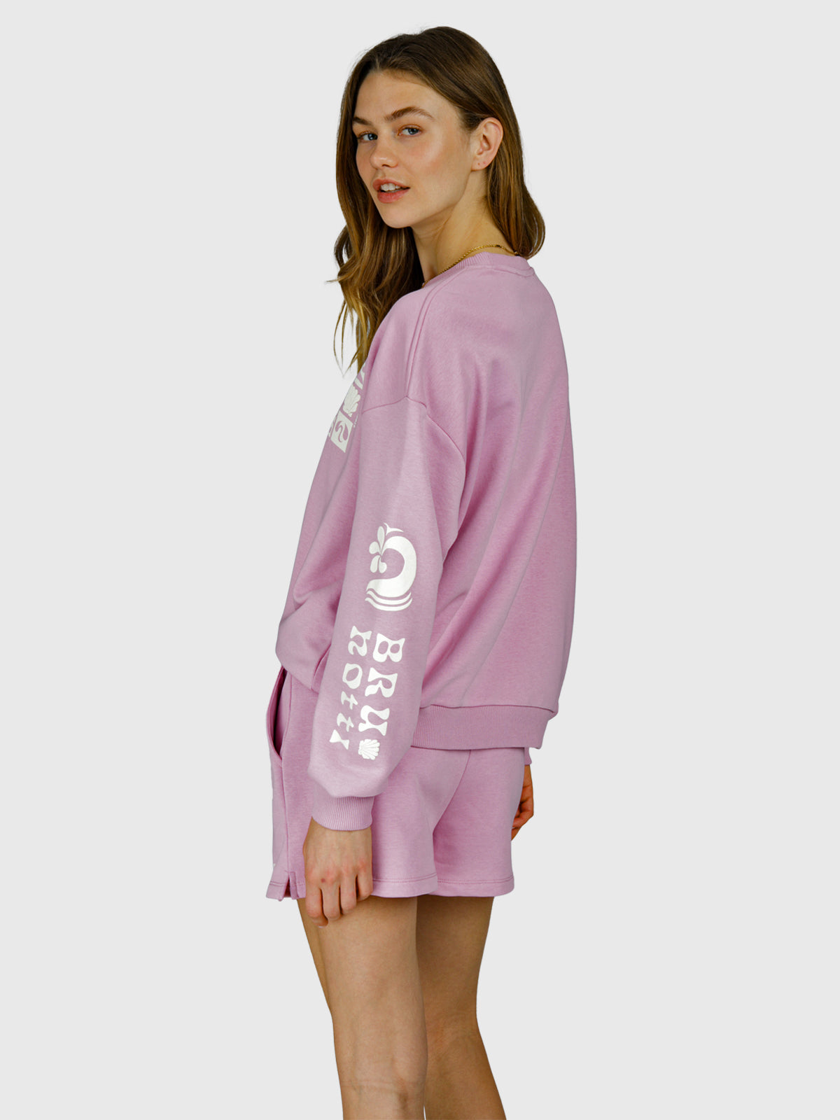 Yanouka Dames Sweater | Mauve Mist