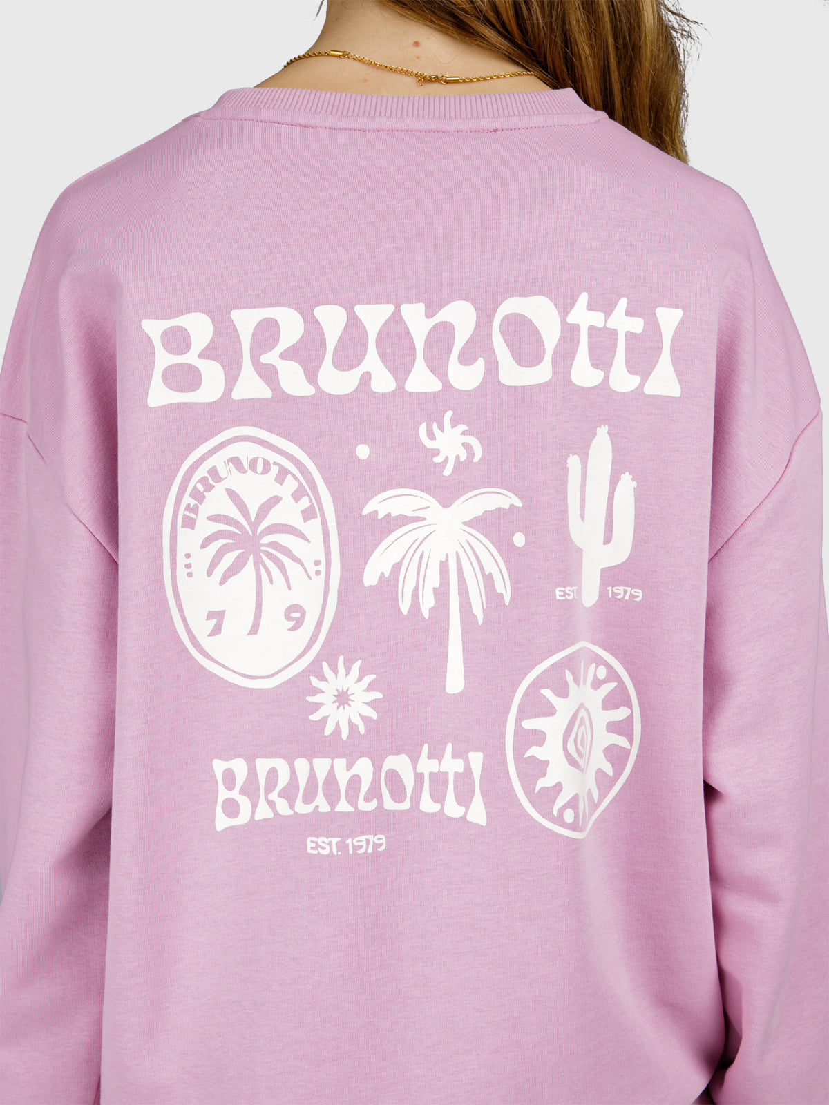 Asina Women Sweater | Mauve Mist