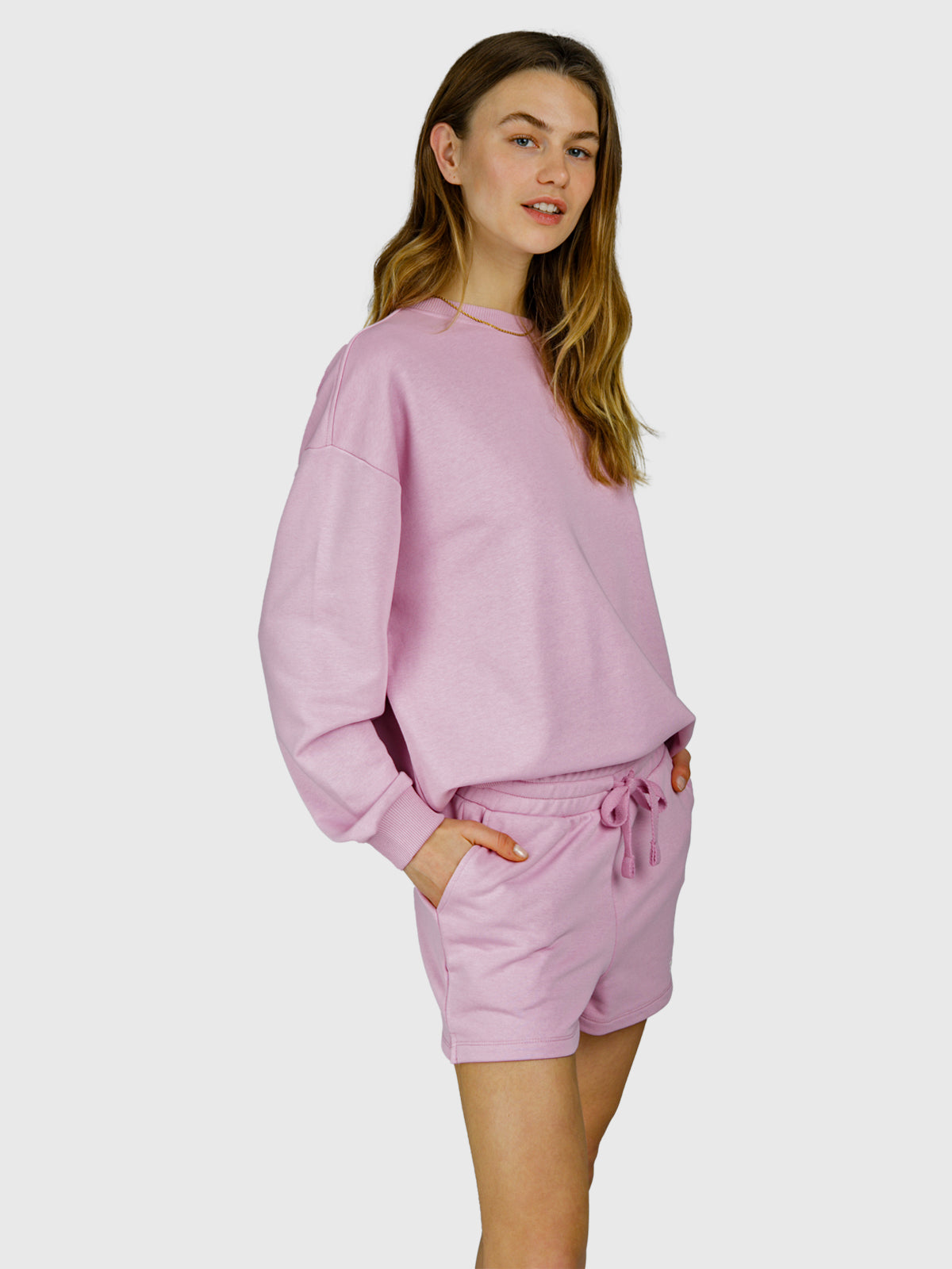 Asina Women Sweater | Mauve Mist