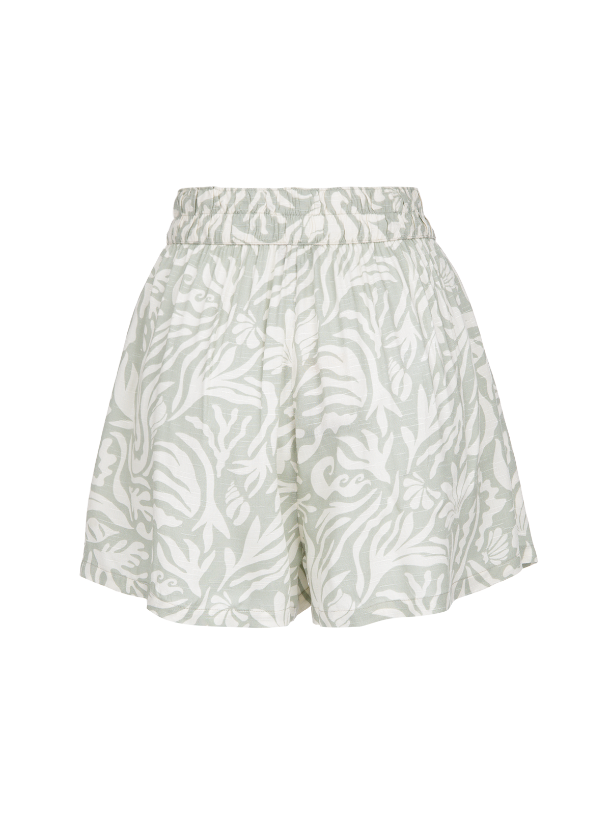 Ize-Print Damen Shorts | Aqua Grey
