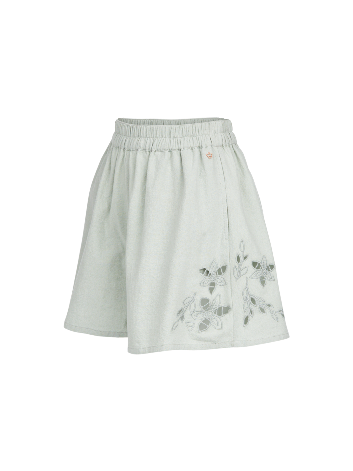 Julee Women Shorts | Aqua Grey