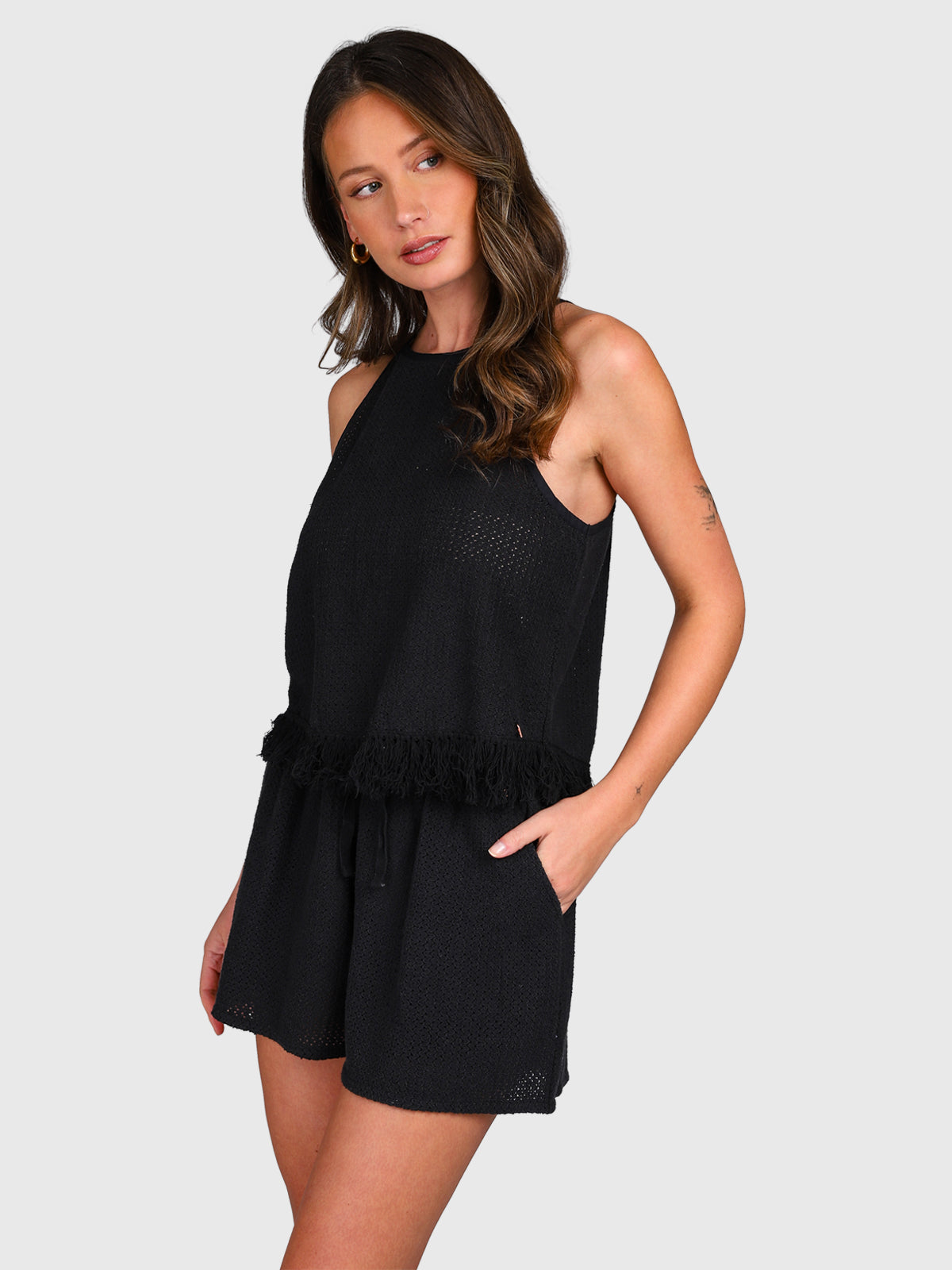 Royksia Women Shorts | Black