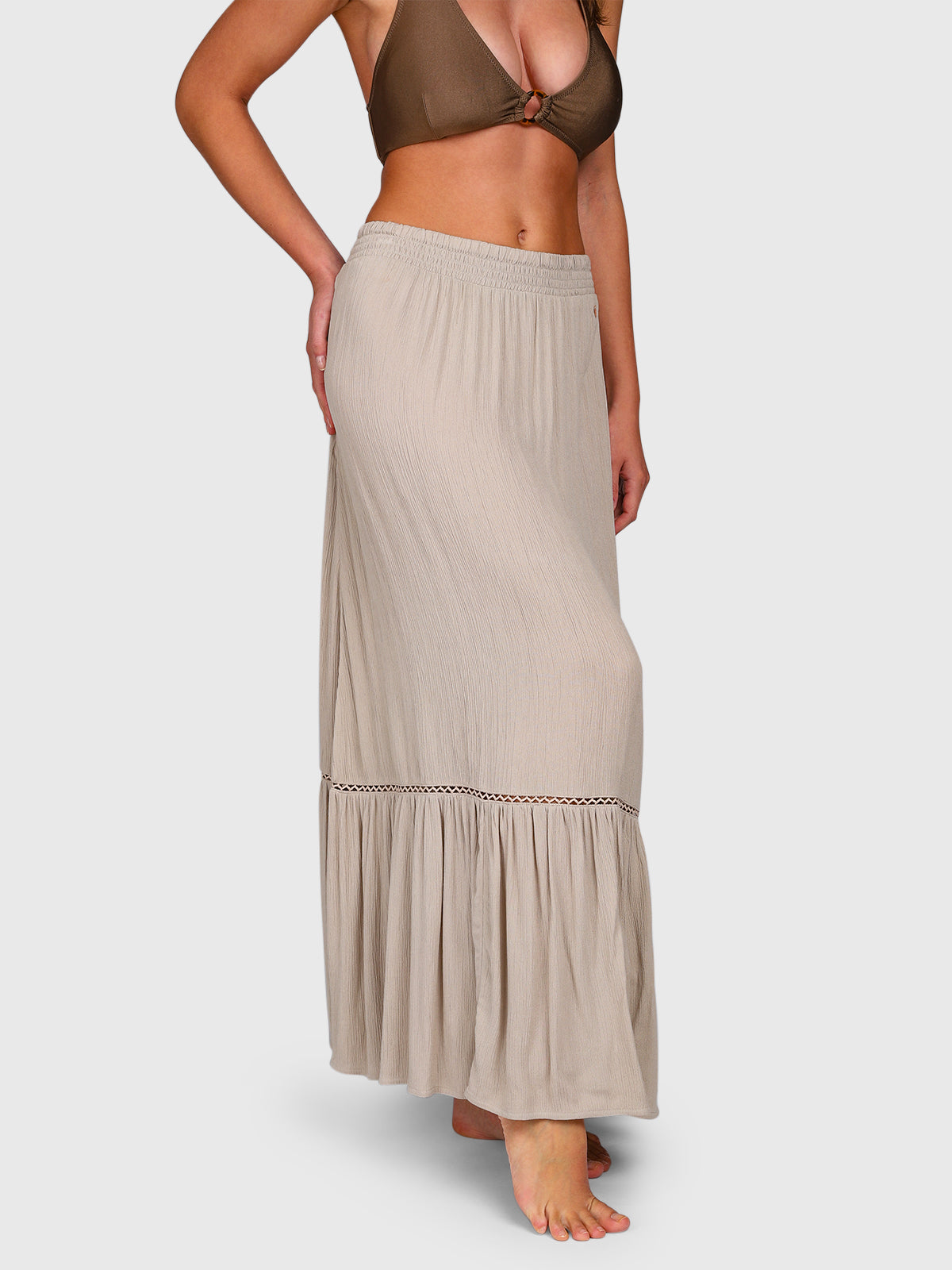 Romaine Women Skirt | Feather Grey