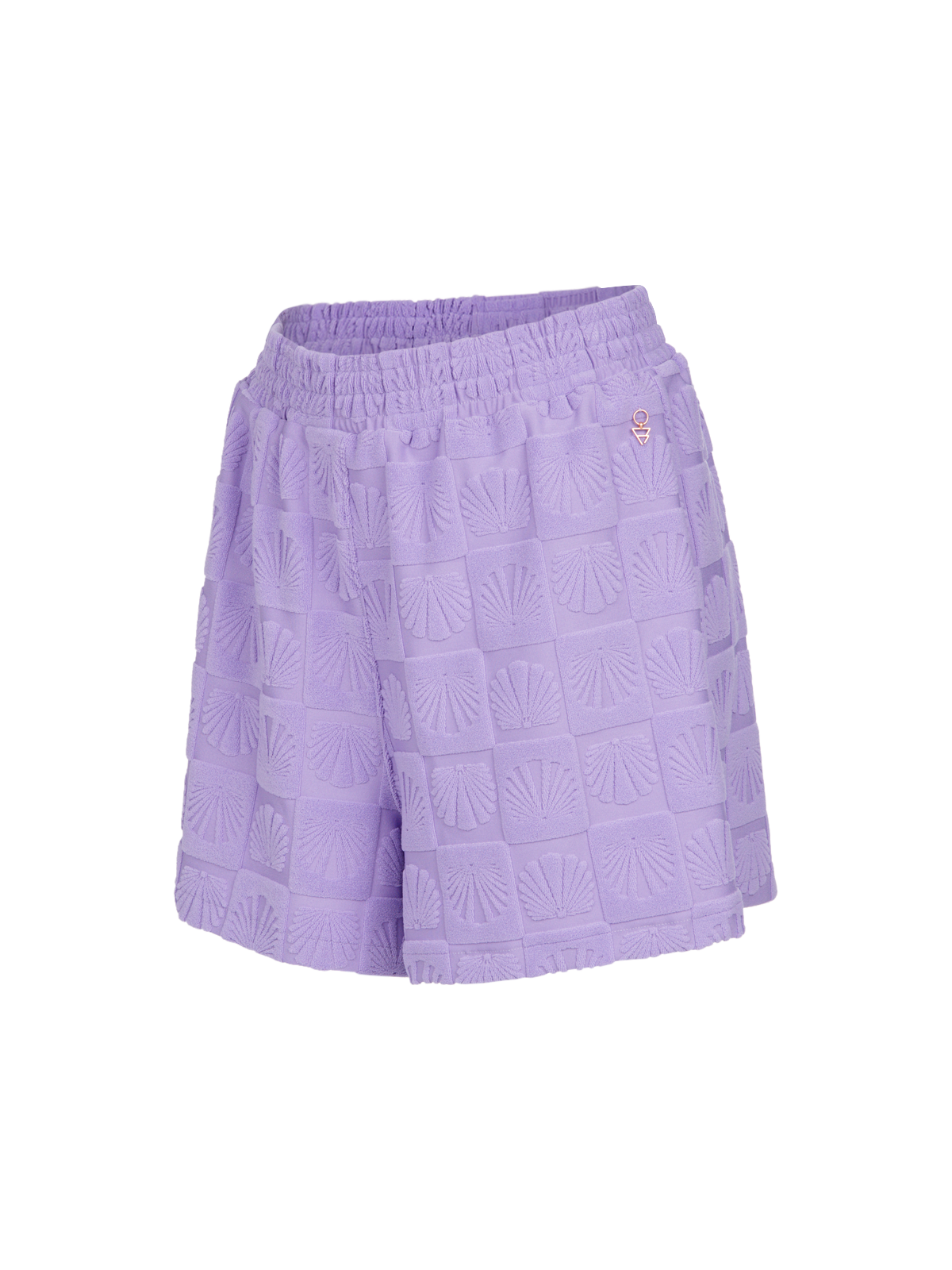 Afra-Shell Dames Short | Wisteria
