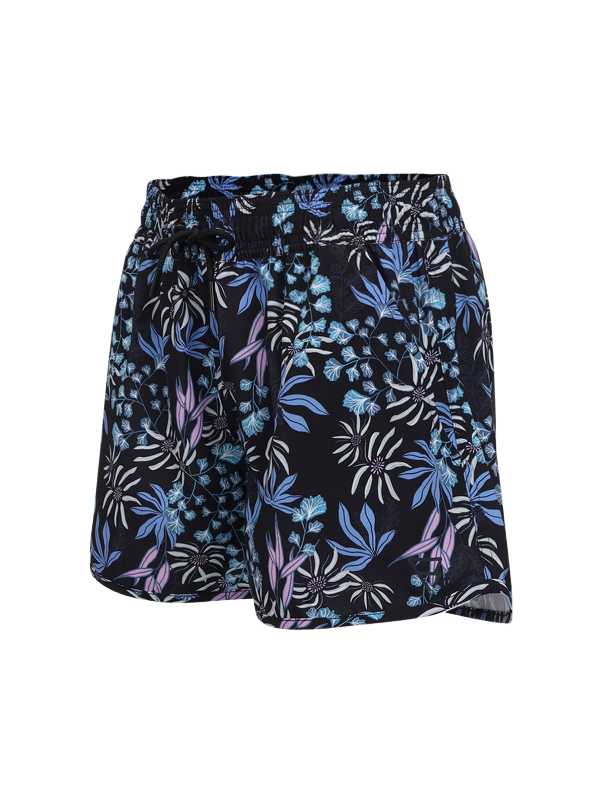 Toluca-Print Dames Zwem Shorts | Zwart
