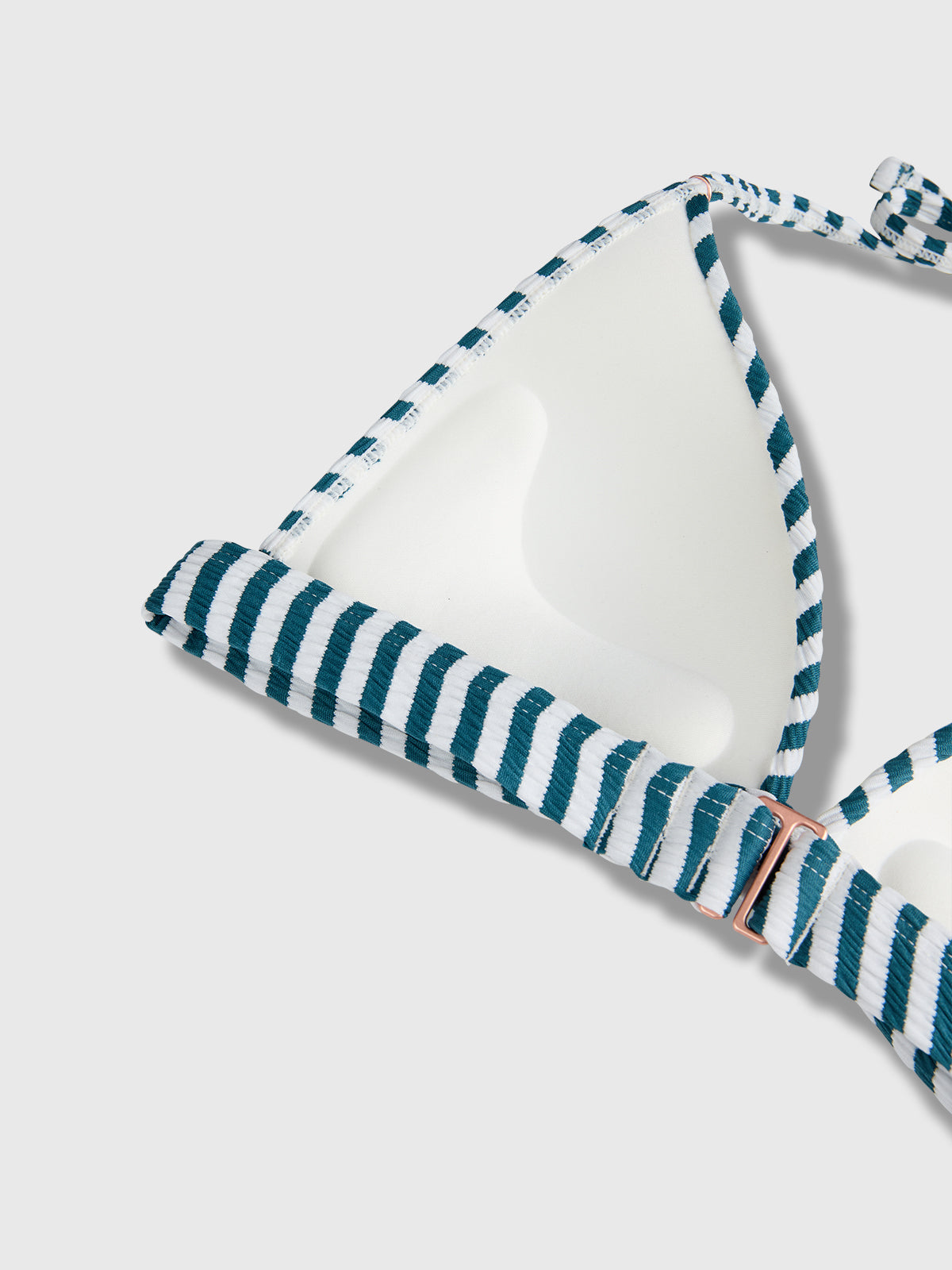 Lisselot-Stripe Women Bikini Top | Snow