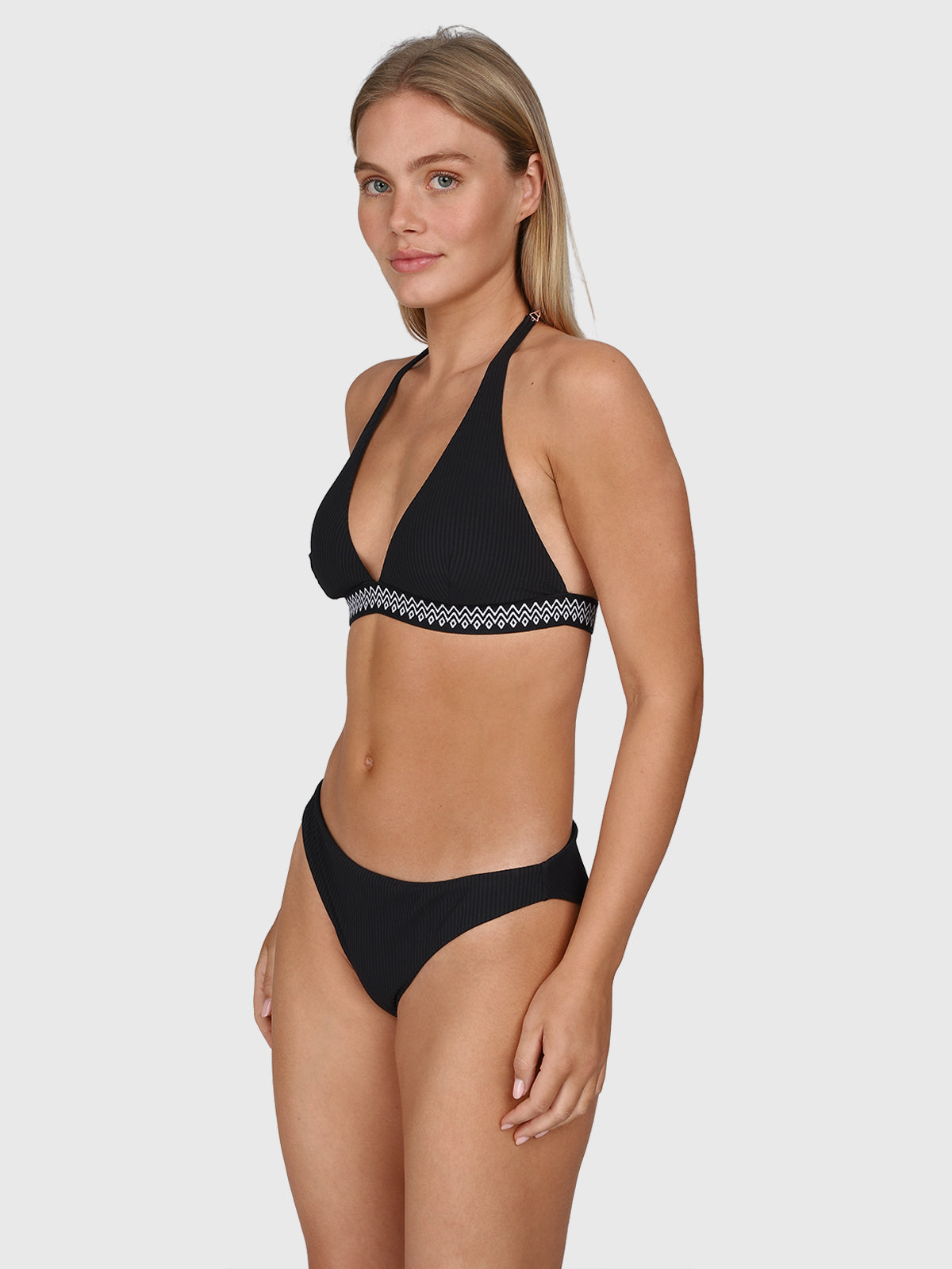 Nell-Rib Women Bikini Bottom | Black