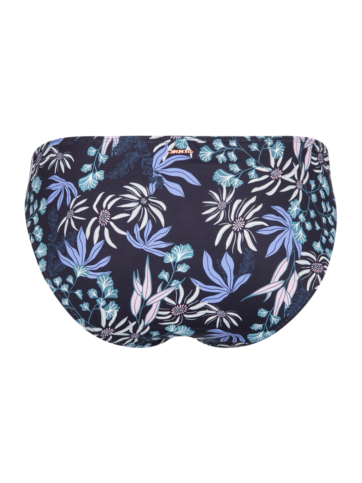 Nolina-Print Women Bikini Bottom | Black