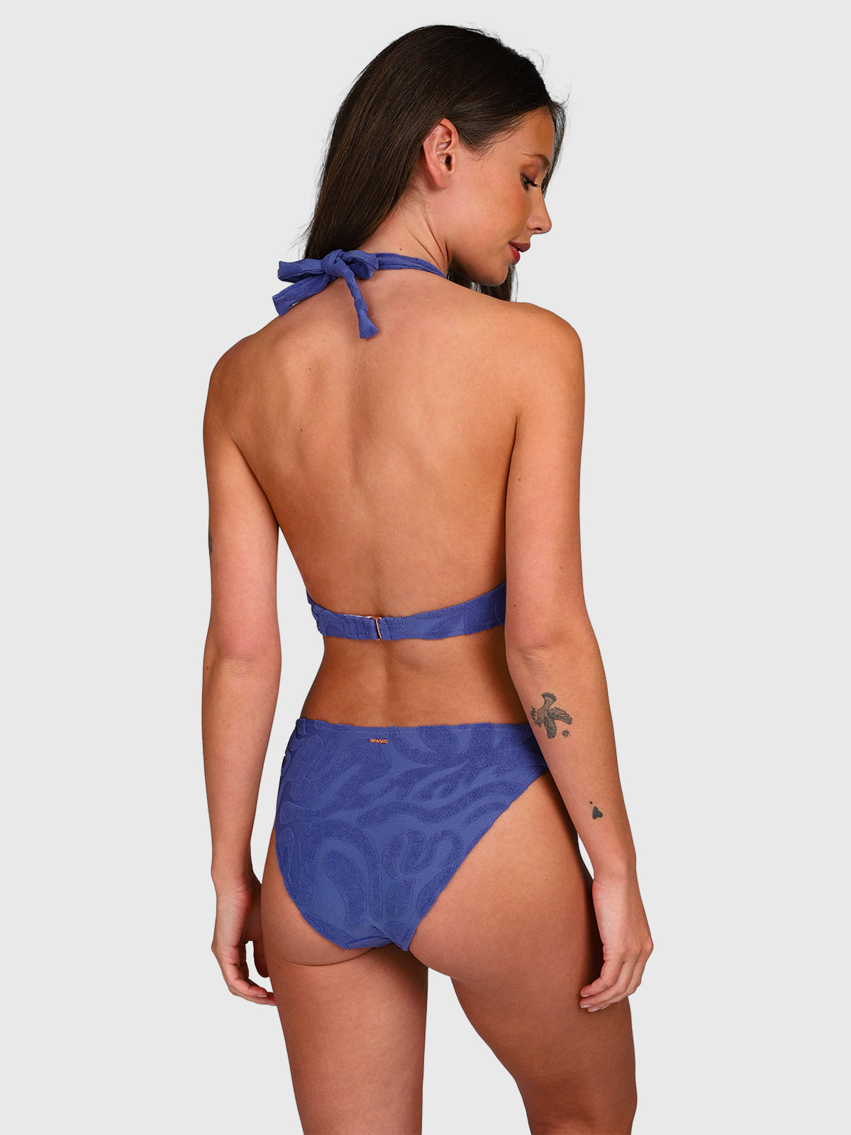 Hollymai-Jacquard Women Bikini | Marlin Blue