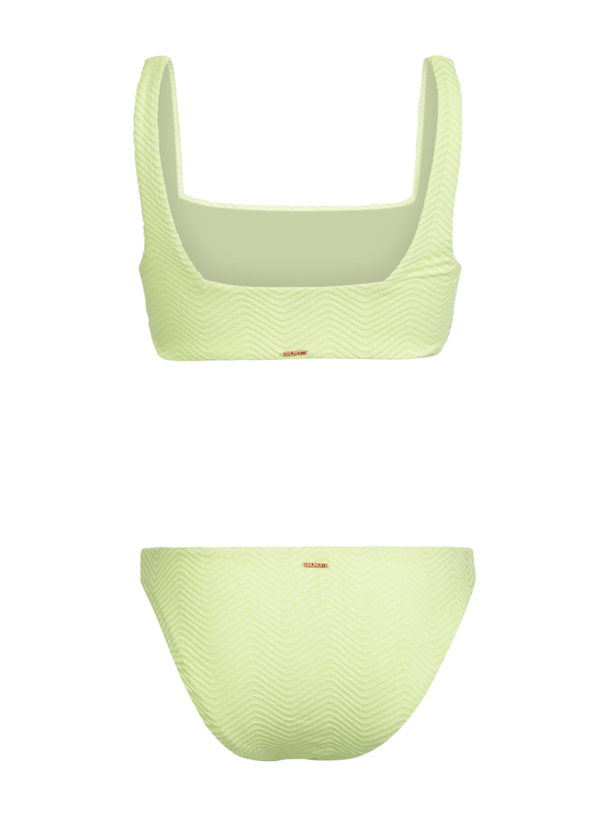 Lillio-Chevron Women Bikini | Daiquiri Green