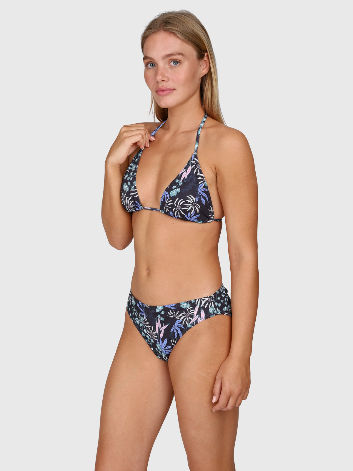 Lollypop-Print Women Bikini | Black