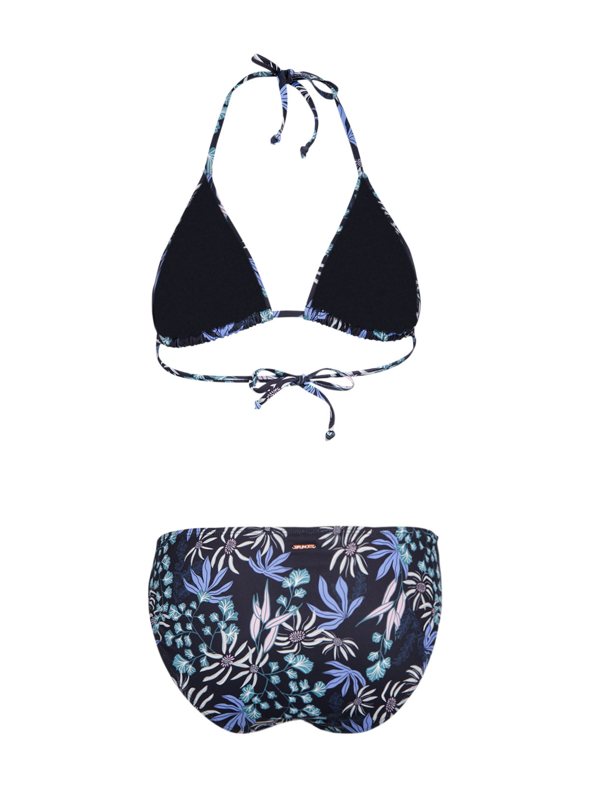 Lollypop-Print Women Bikini | Black