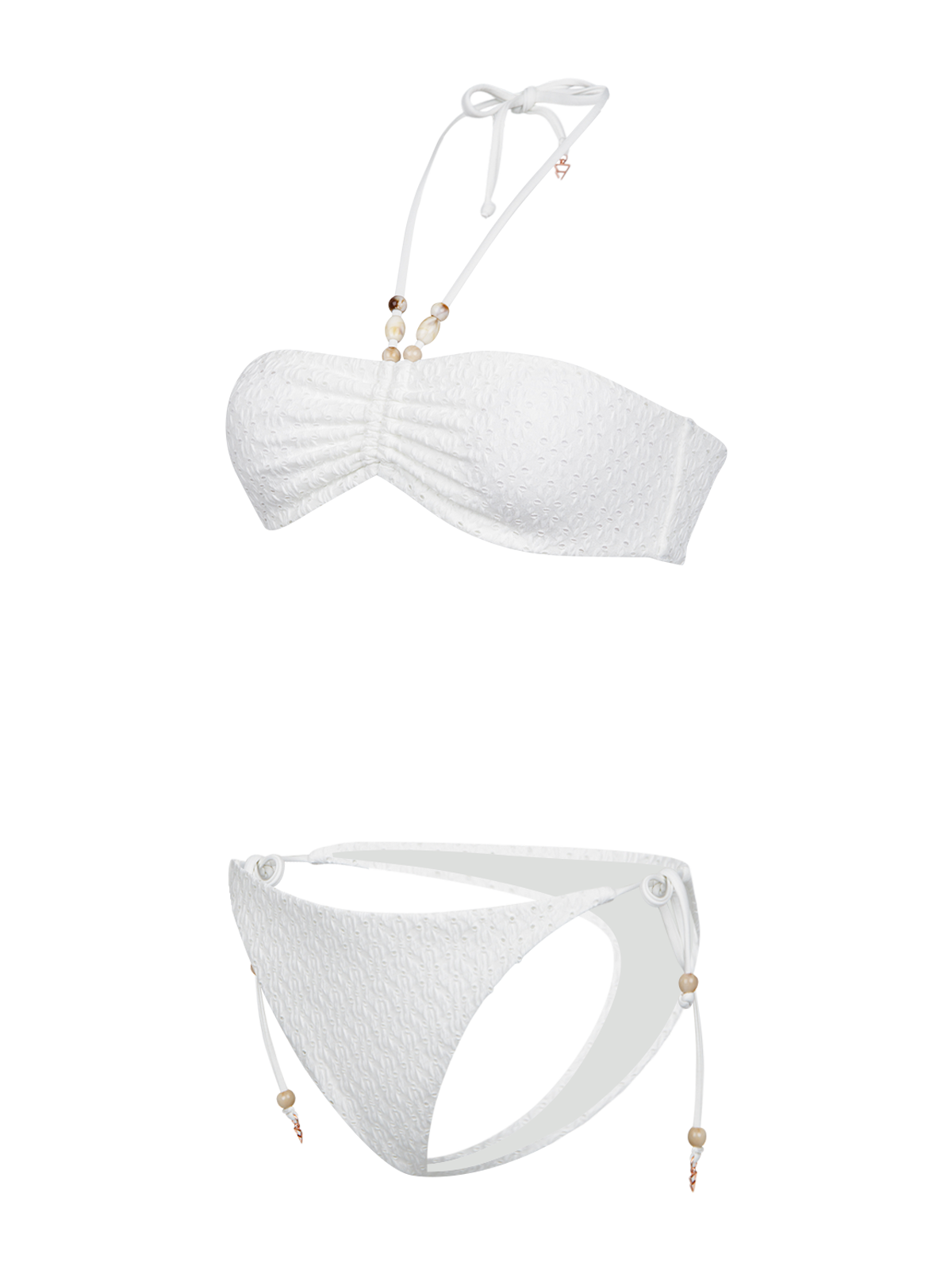 Suzina-Broidery Dames Bikini | Snow