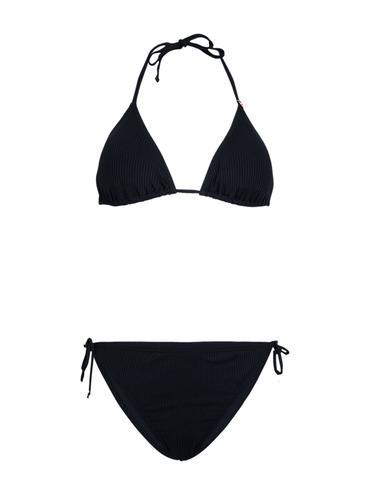 Lolly-Rib Women Bikini | Black