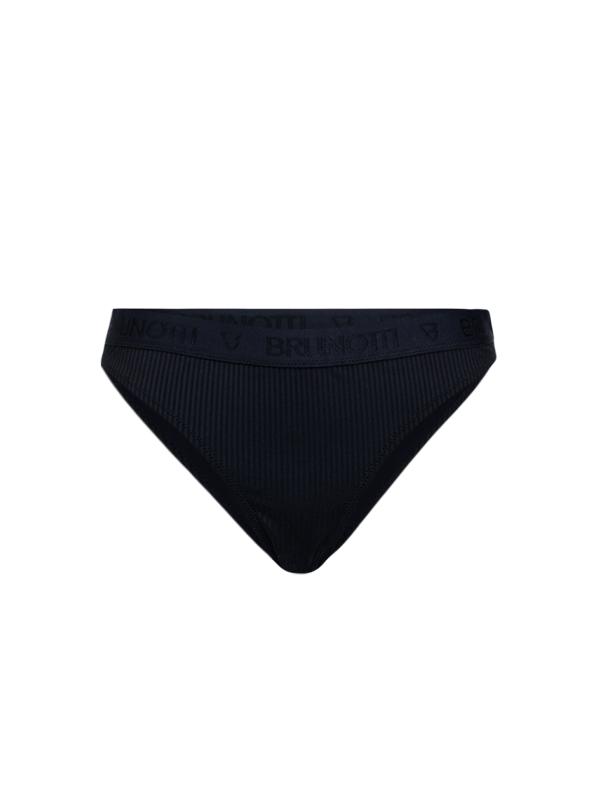 Relay-Rib Women Bikini Bottom | Black