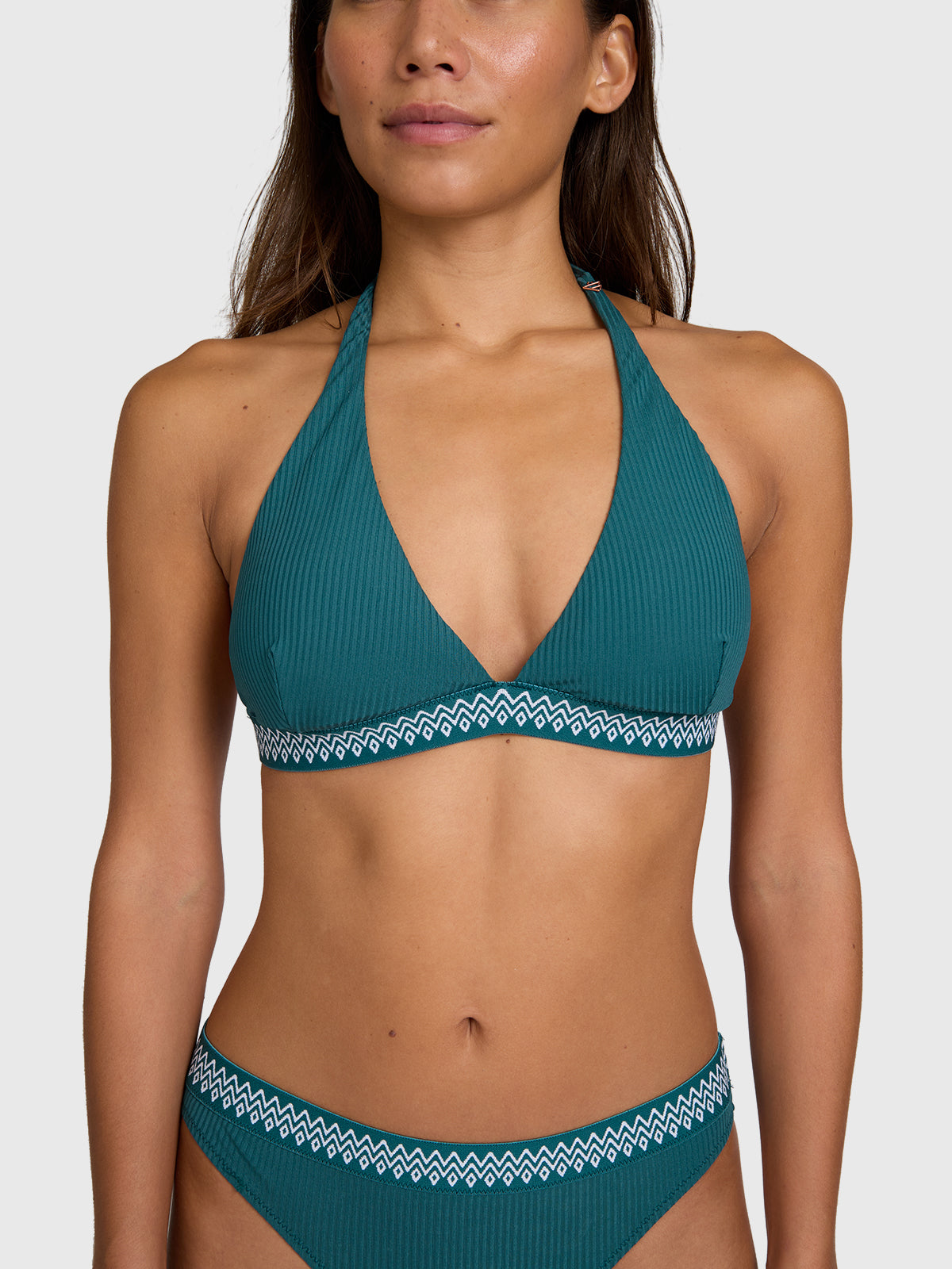 Relay-Rib Dames Bikini Top | Mediterranea
