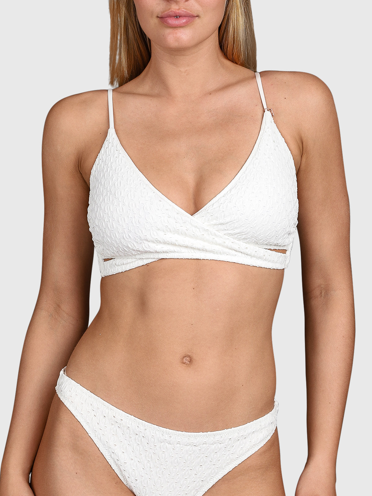 Bella-Broidery Dames Bikini | Snow