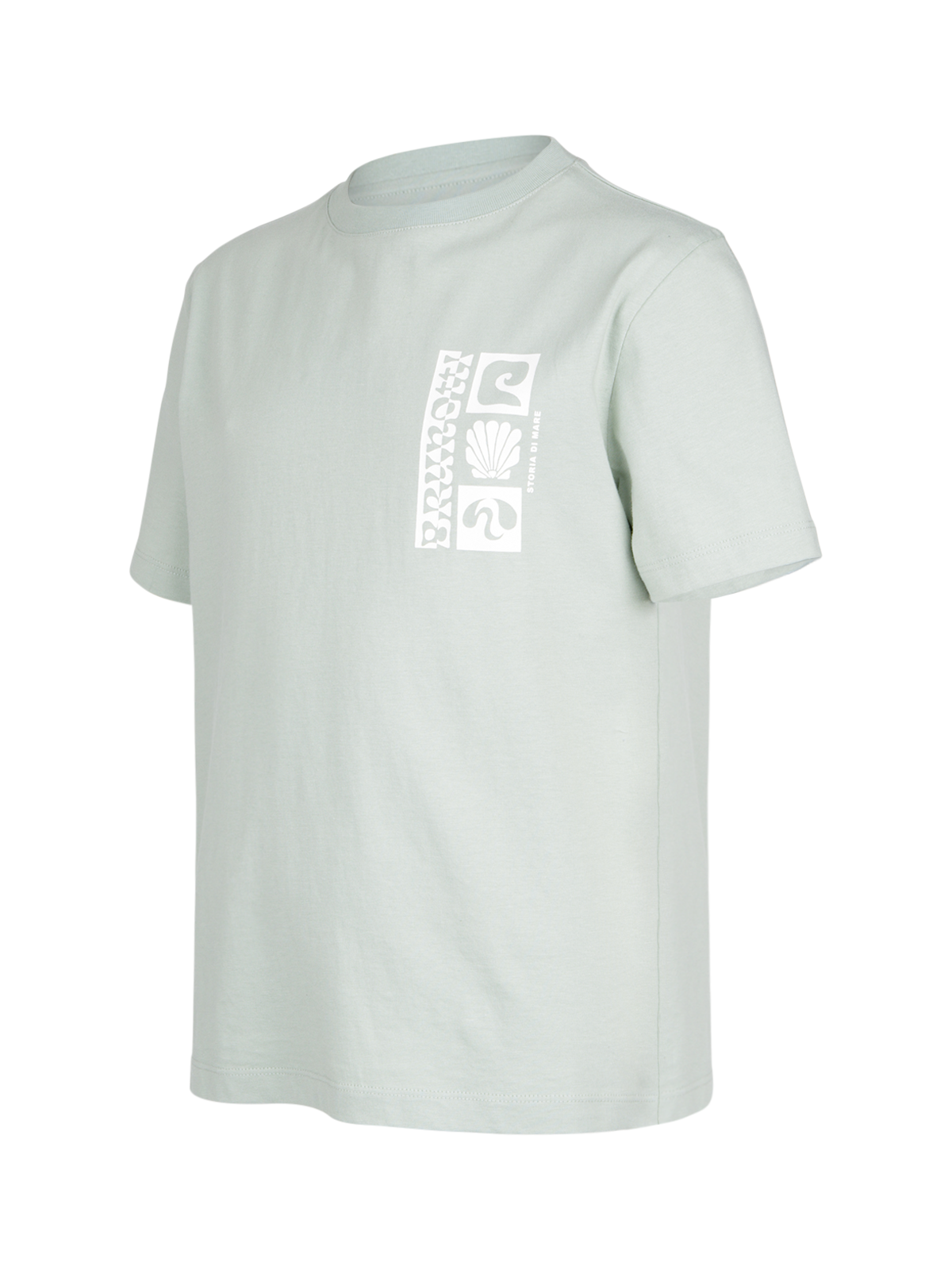 Zennandy Girls T-shirt | Aqua Grey